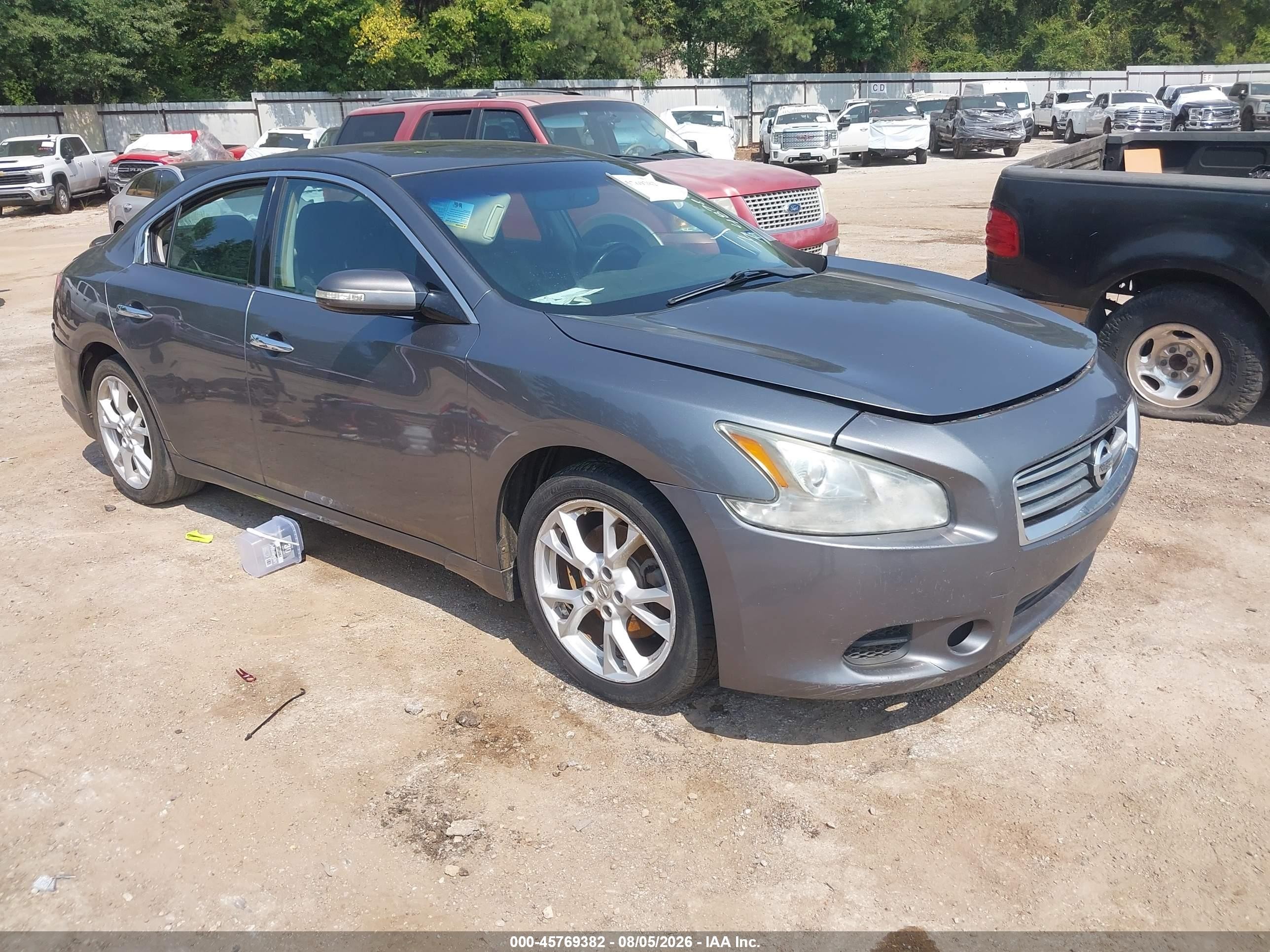 2014 Nissan Maxima SV, VIN 1N4AA5AP1EC487800 — Обычный износ
