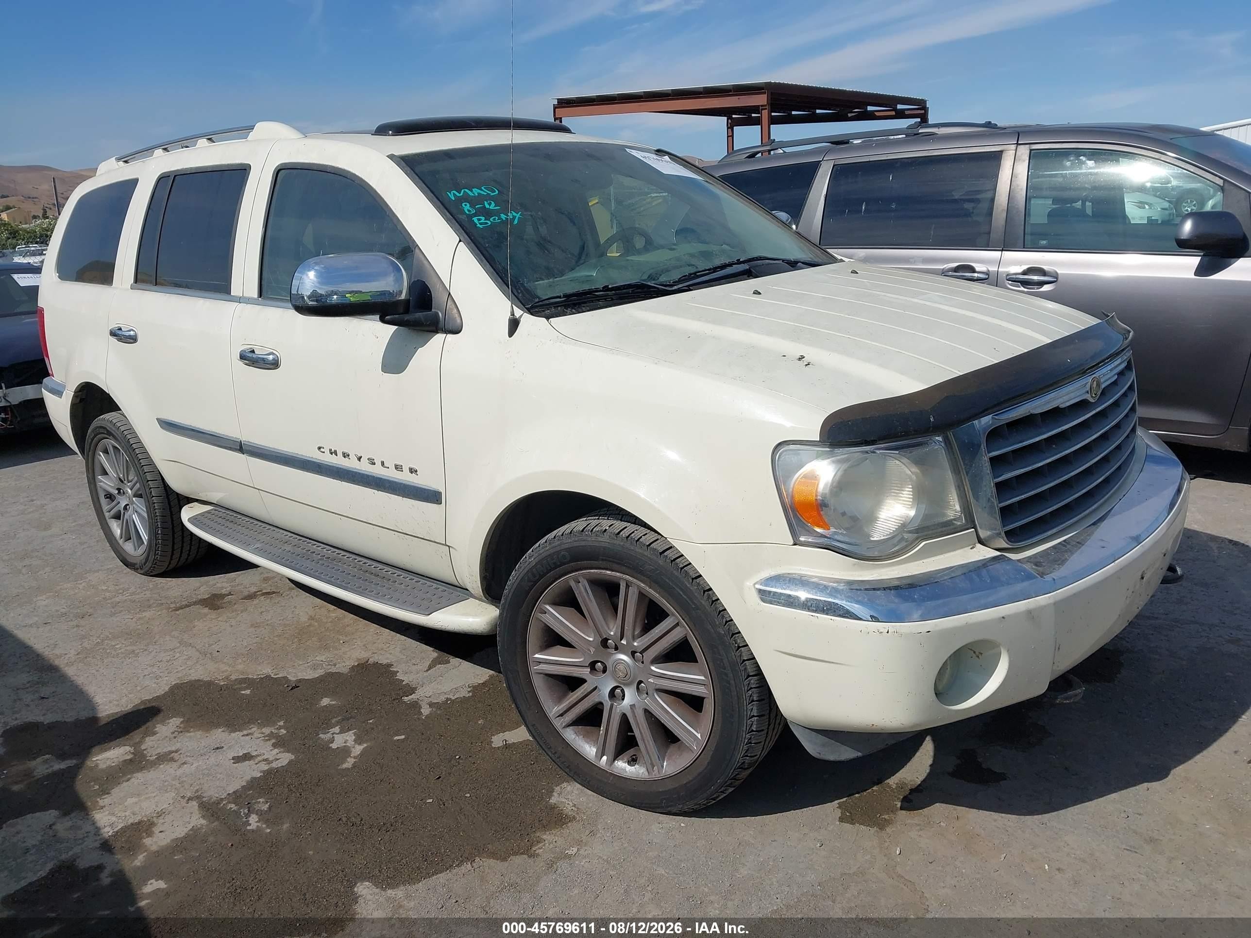 2008 Chrysler Aspen Limited, VIN 1A8HW582X8F137792 — Обычный износ