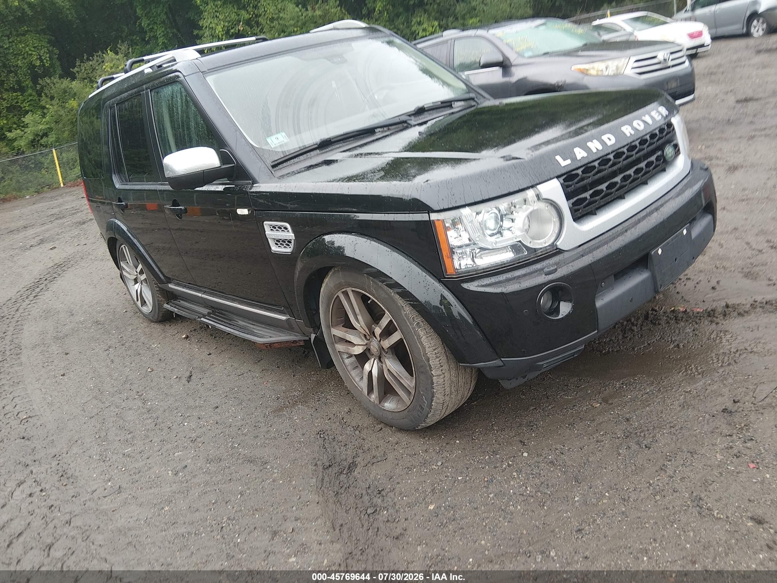 2012 Land Rover LR4 Lux, VIN SALAK2D40CA637730 — Normal wear