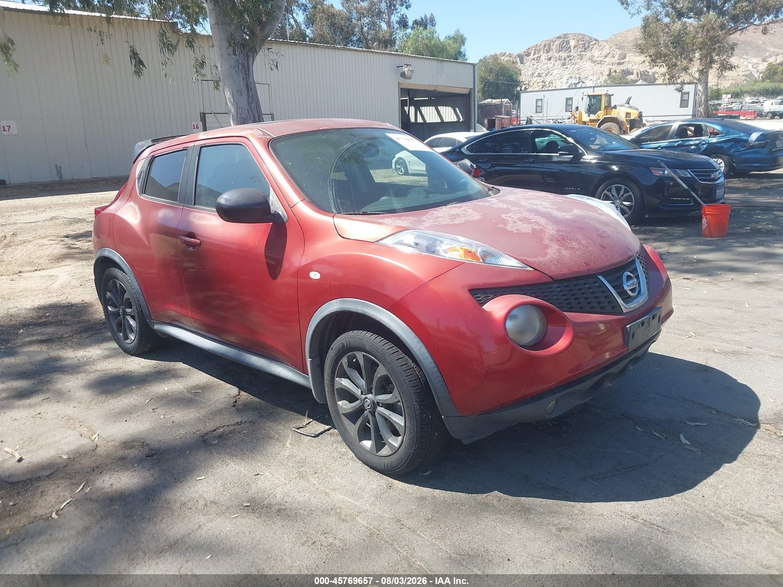 2013 Nissan Juke SV, VIN JN8AF5MV6DT217454 — Normal wear