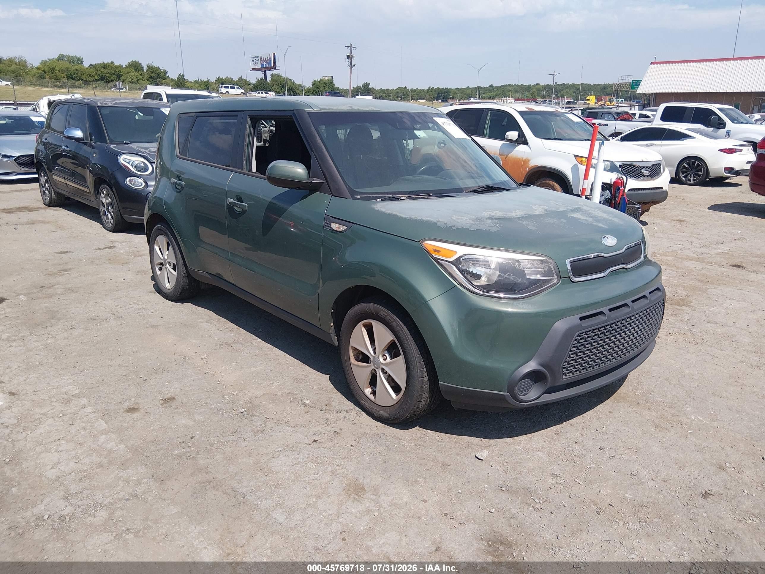 2014 Kia Soul, VIN KNDJN2A26E7008863 — Normal wear