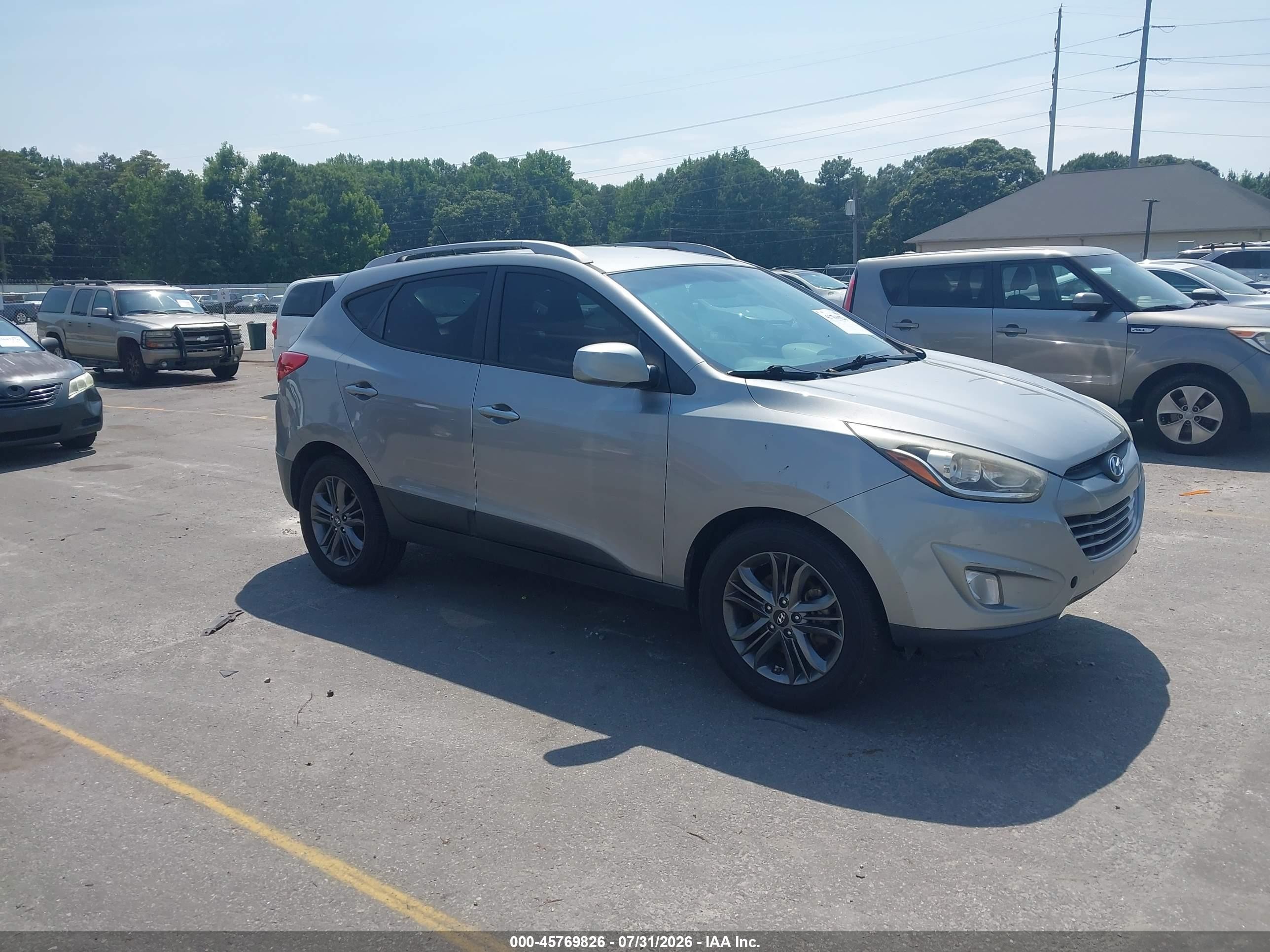 2015 Hyundai Tucson SE, VIN KM8JU3AG5FU068247 — Обычный износ