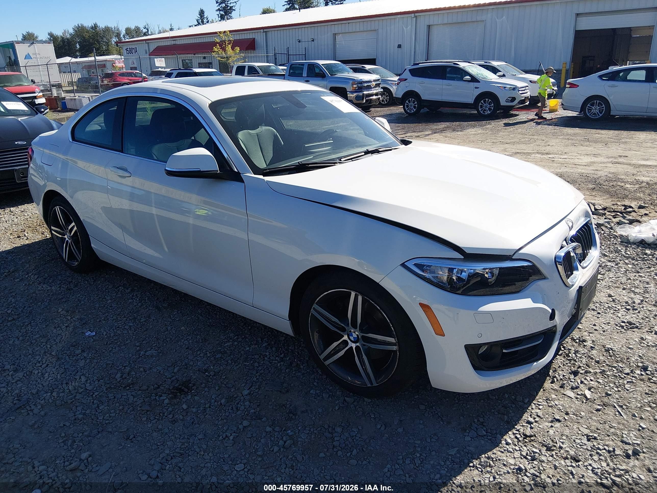 2017 BMW 2 Series 230i xDrive, VIN WBA2H9C35HV642222 — Front end