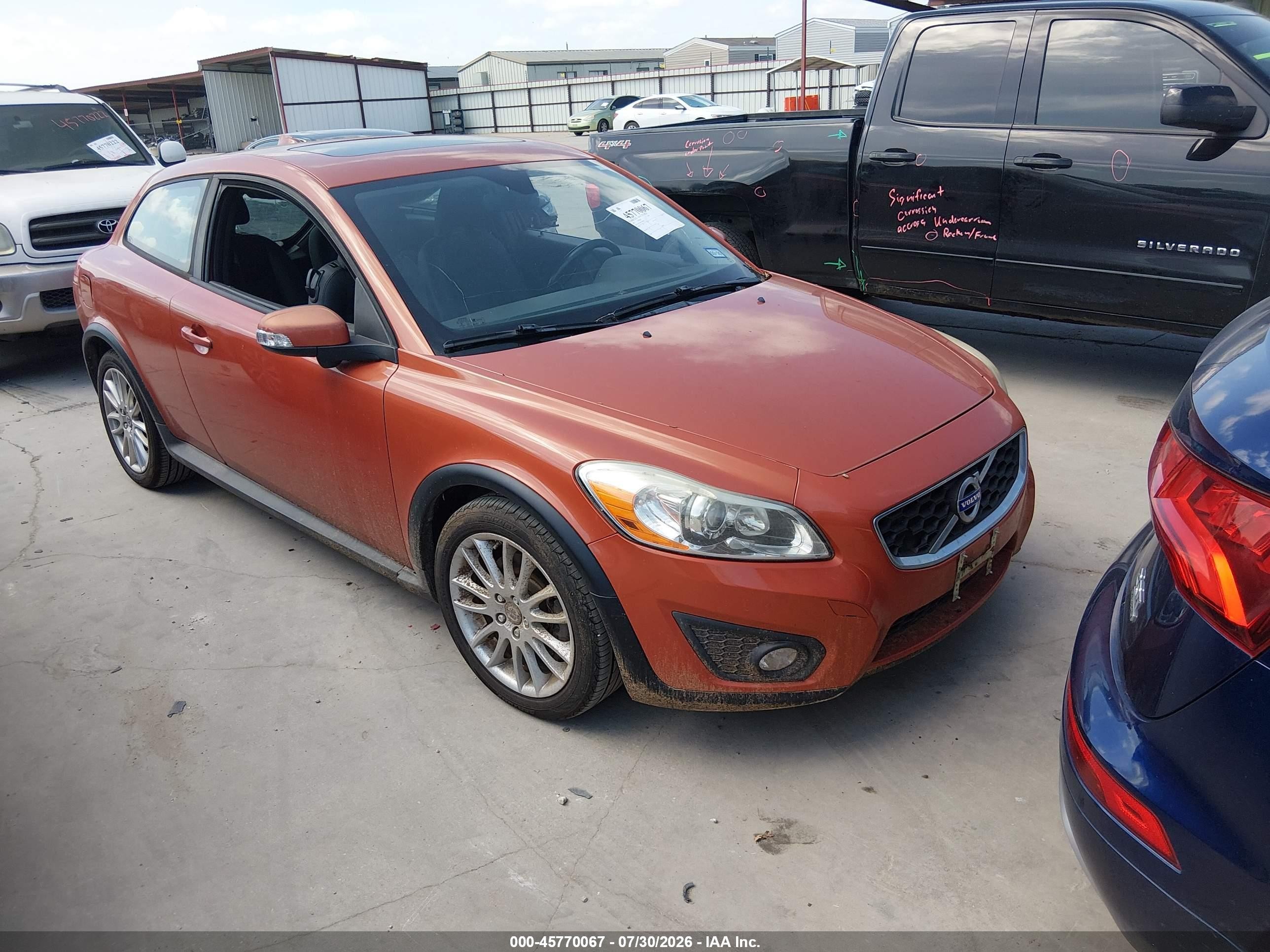 2012 Volvo C30, VIN YV1672MK5C2280465 — Normal wear