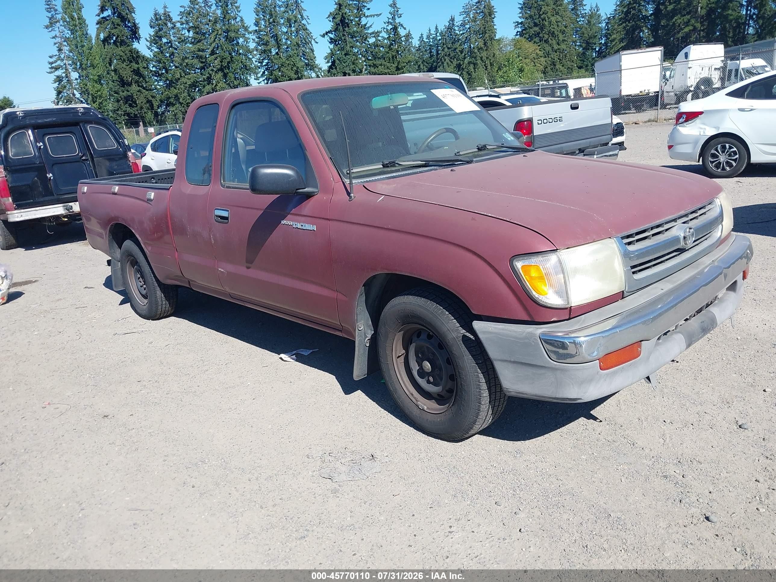 1998 Toyota Tacoma, VIN 4TAVL52N4WZ007844 — Обычный износ