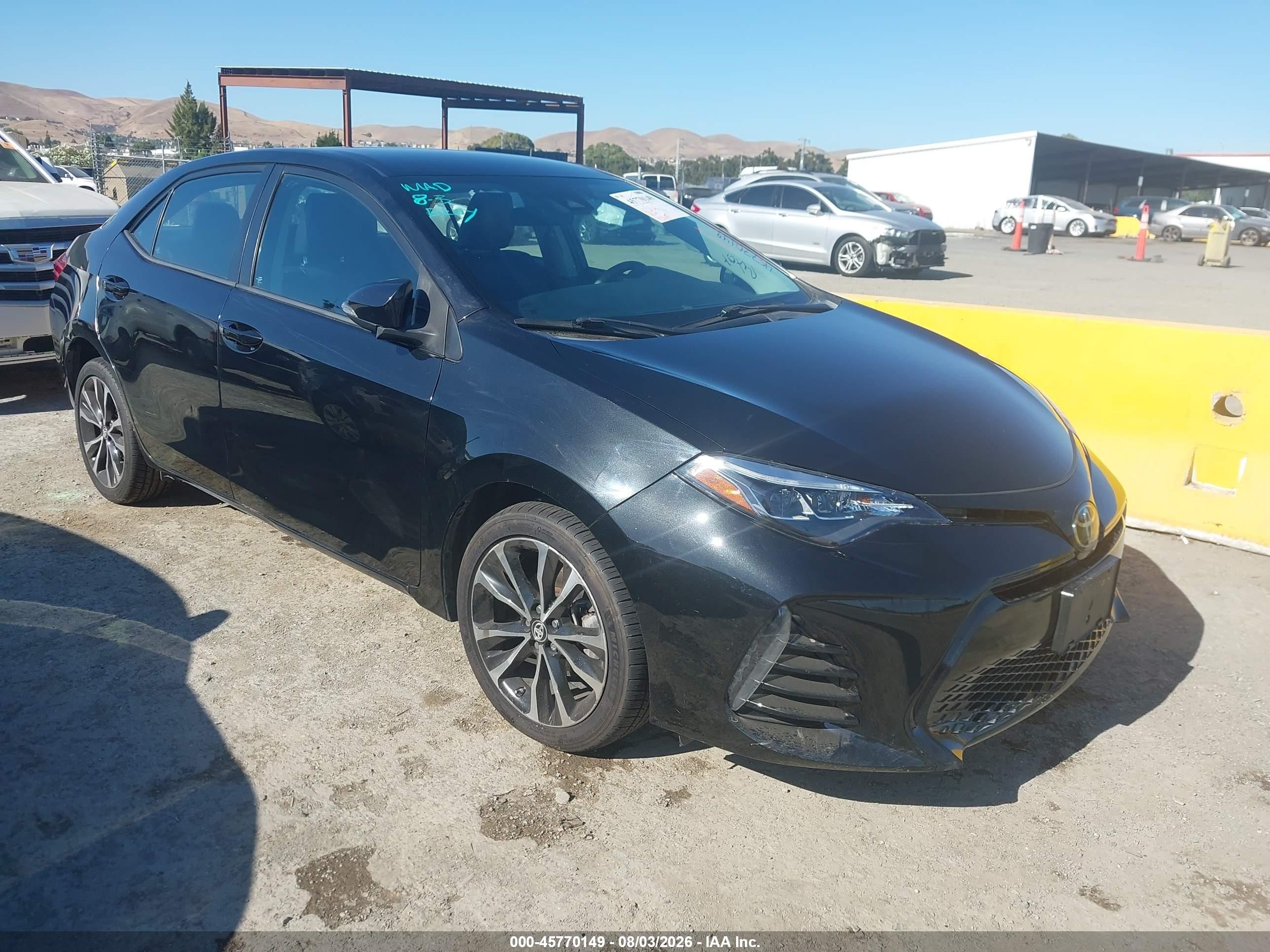 2017 Toyota Corolla L, VIN 5YFBURHE8HP714929 — Normal wear