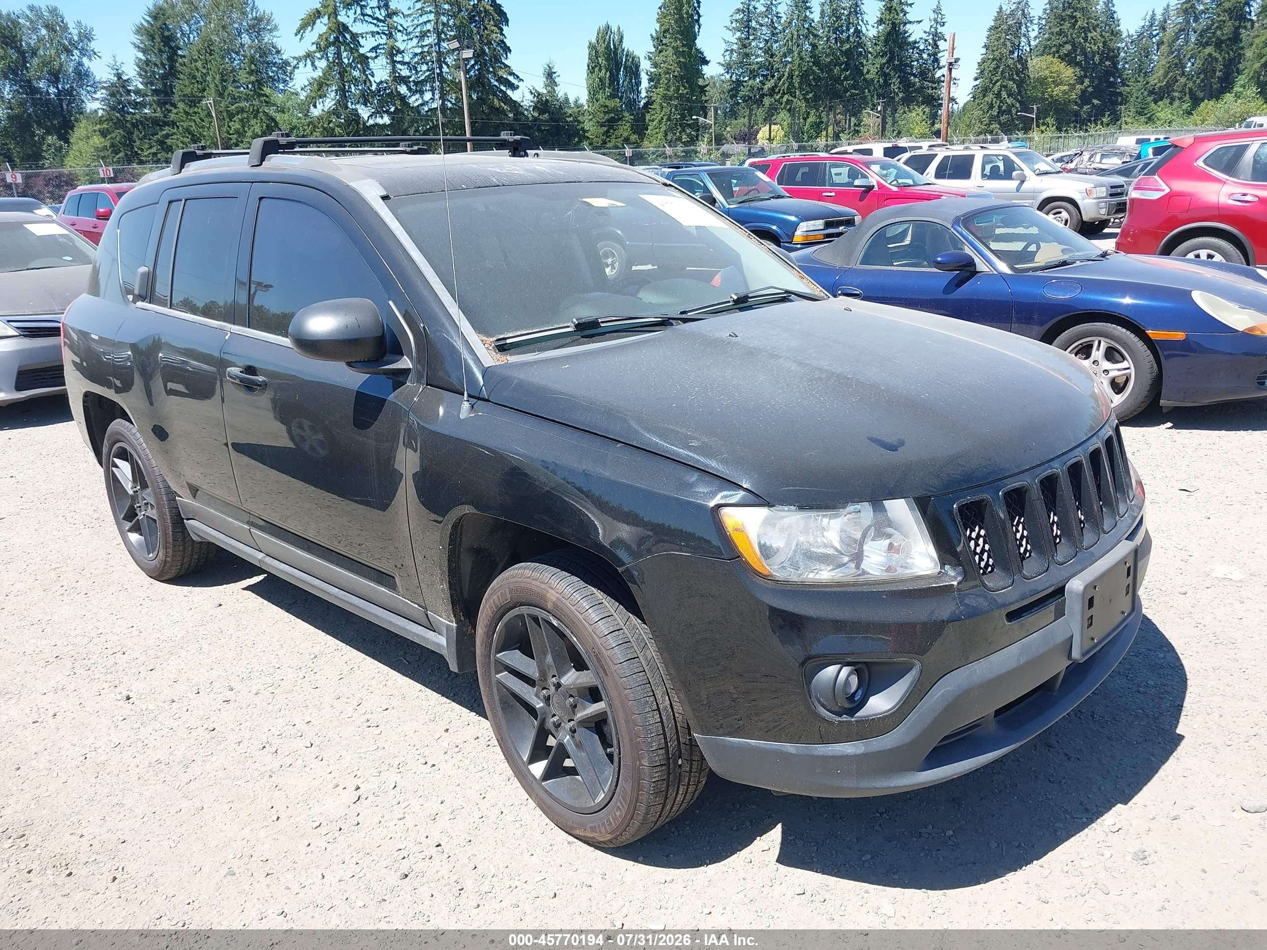 2013 Jeep Compass Limited, VIN 1C4NJDCB7DD222041 — Normal wear