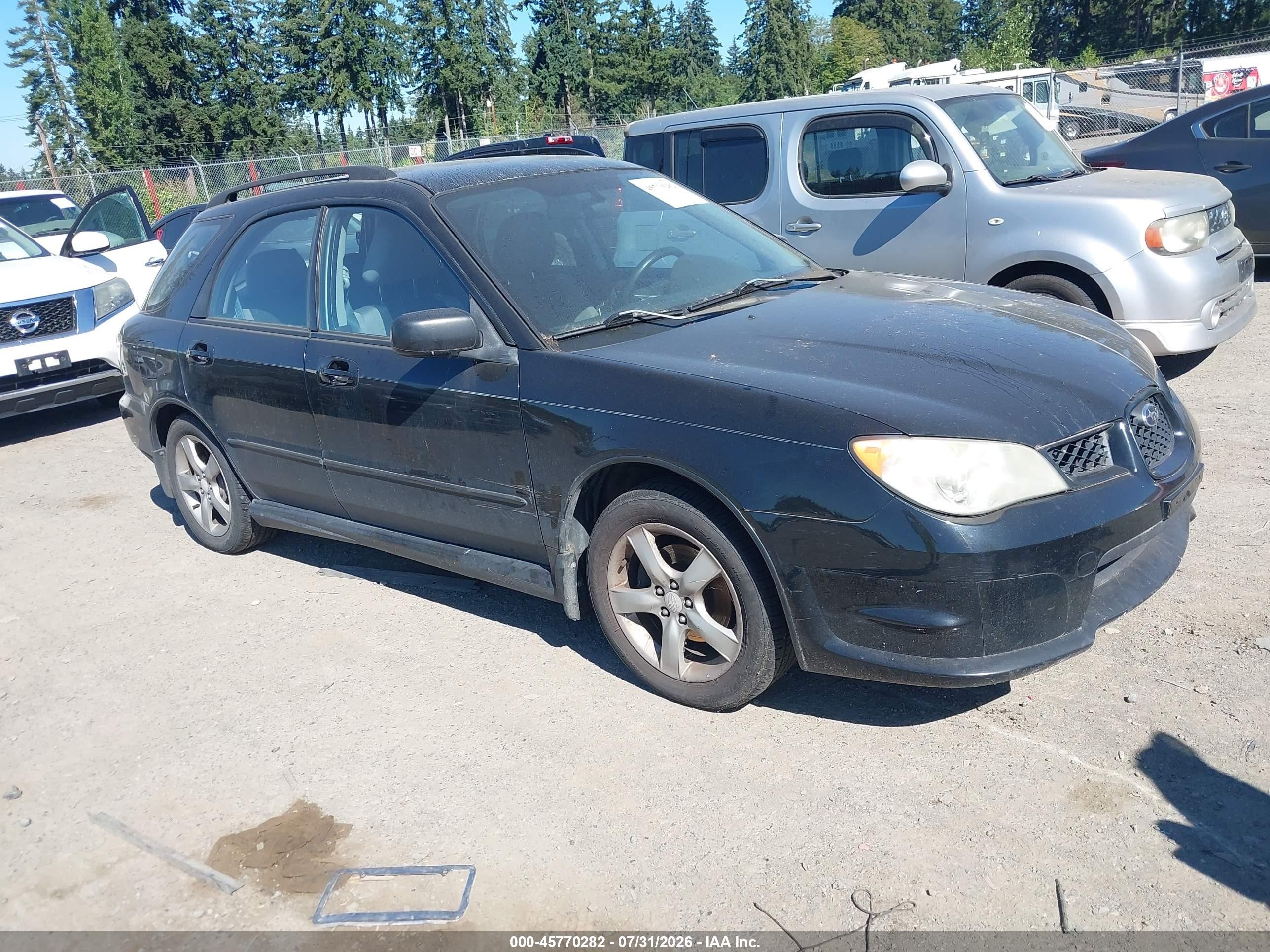 2007 Subaru Impreza i, VIN JF1GG61687H804080 — Normal wear