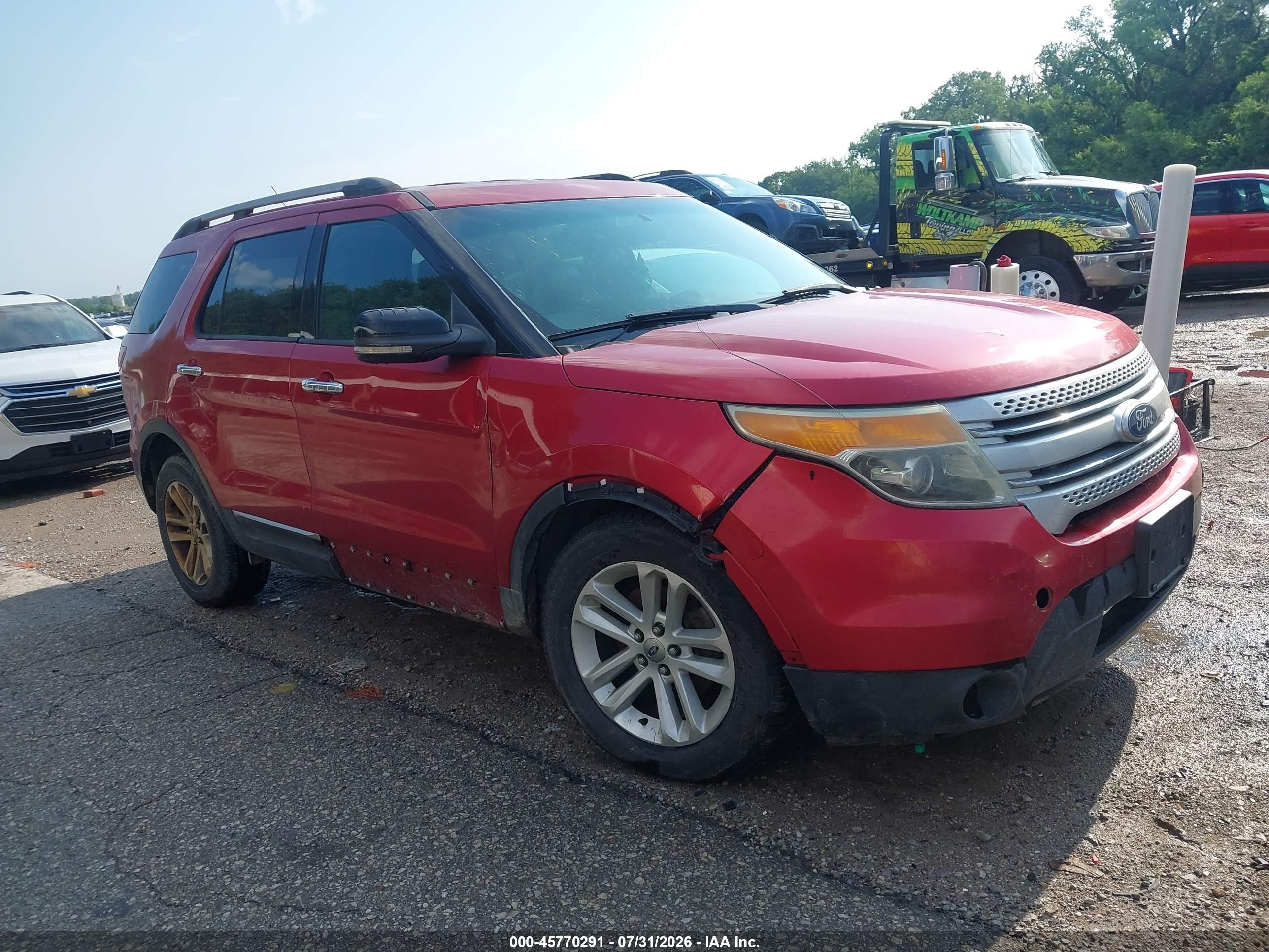 2011 Ford Explorer XLT, VIN 1FMHK8D8XBGA40040 — Обычный износ