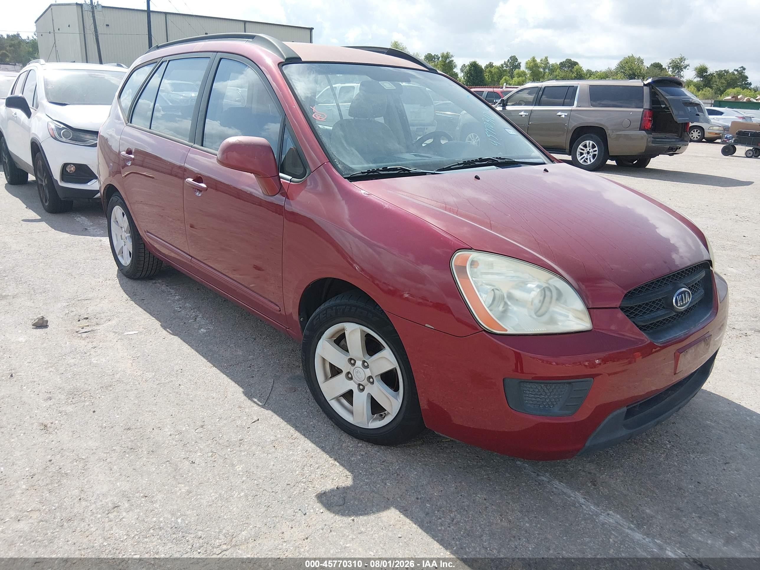 2008 Kia Rondo EX, VIN KNAFG526387154044 — Обычный износ