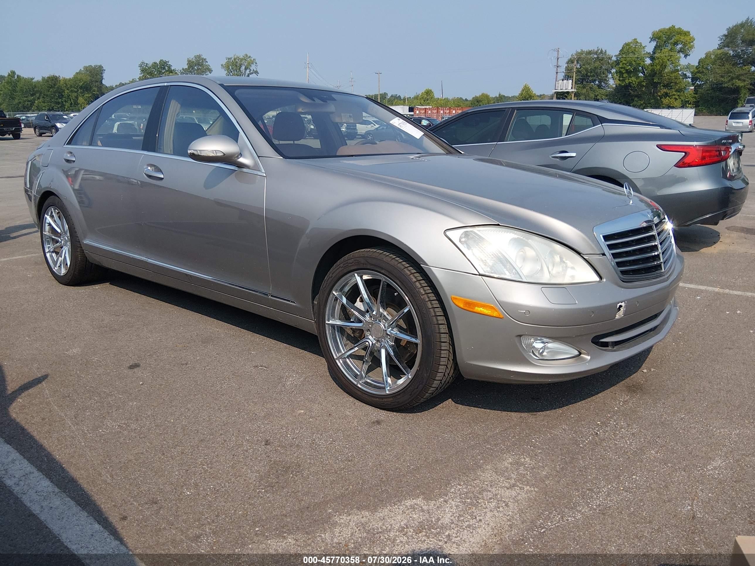 2007 Mercedes-Benz S 550, VIN WDDNG71X27A072446 — Обычный износ