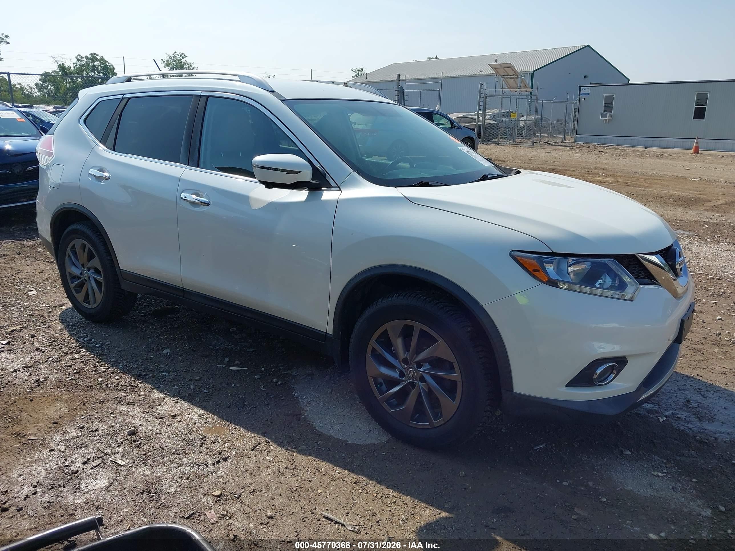 2016 Nissan Rogue S, VIN KNMAT2MV0GP736368 — Water / flood