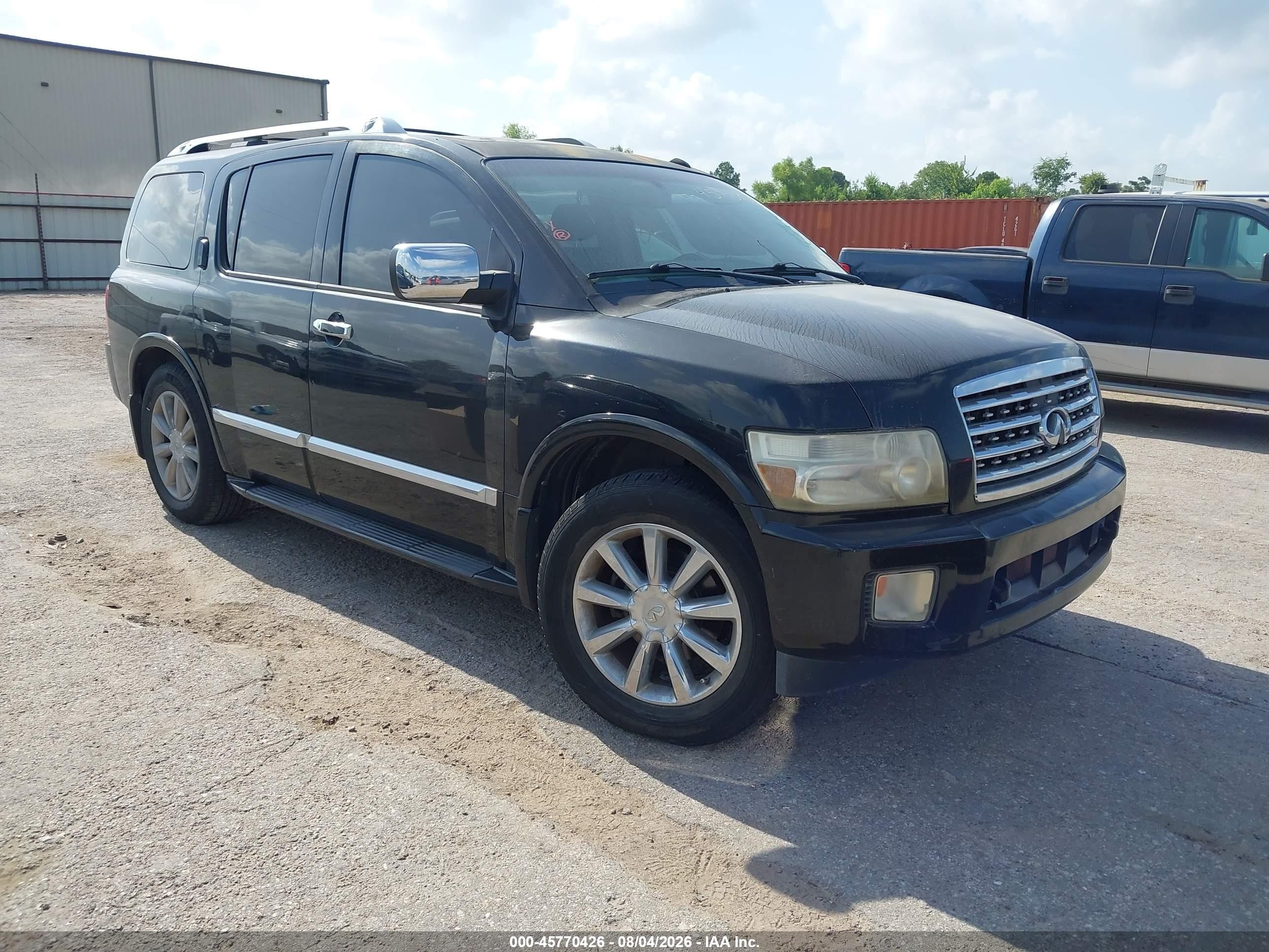 2008 Infiniti QX56, VIN 5N3AA08D98N903452 — Обычный износ