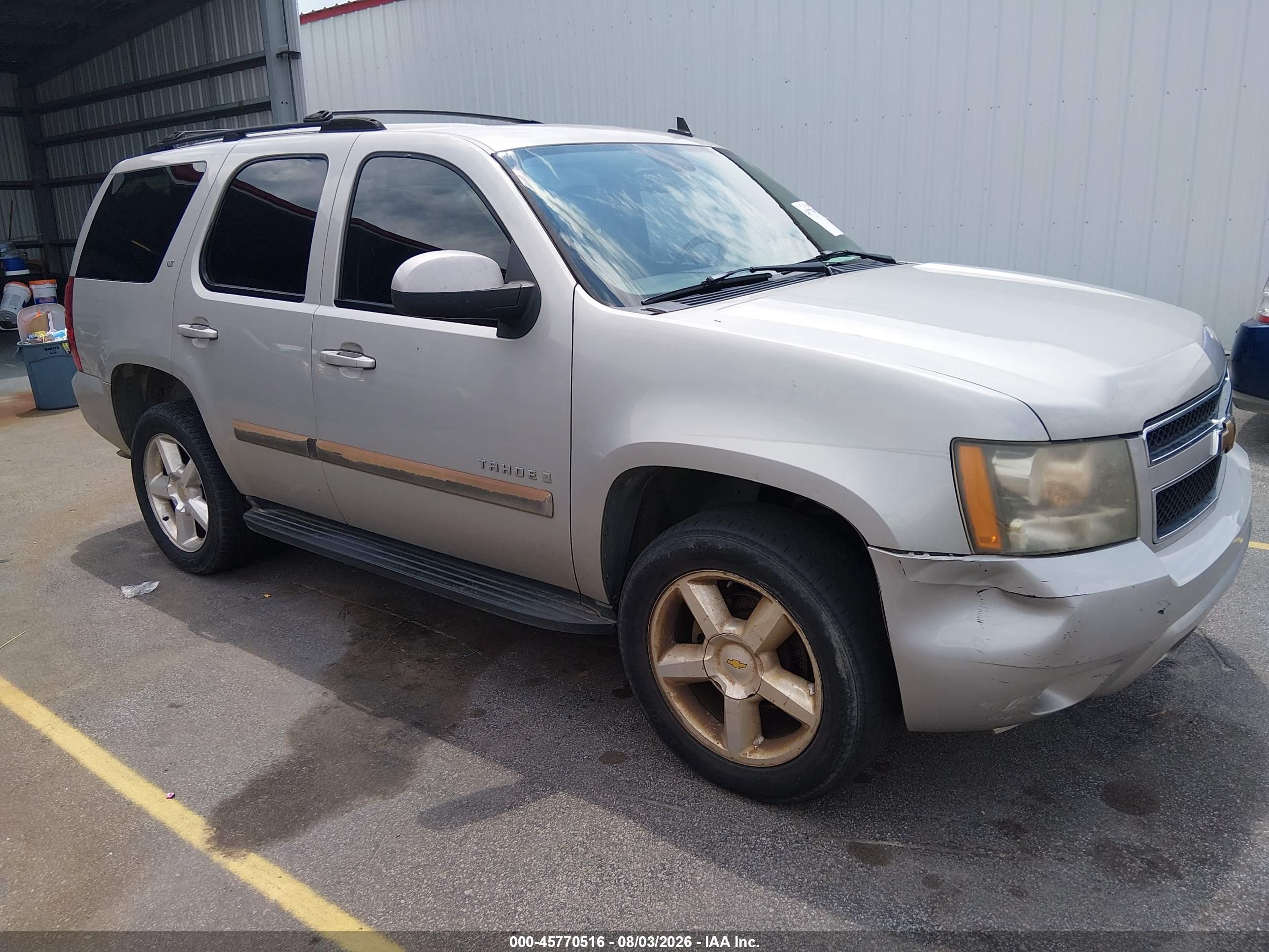 2007 Chevrolet Tahoe LTZ, VIN 1GNFK13027R289921 — Обычный износ
