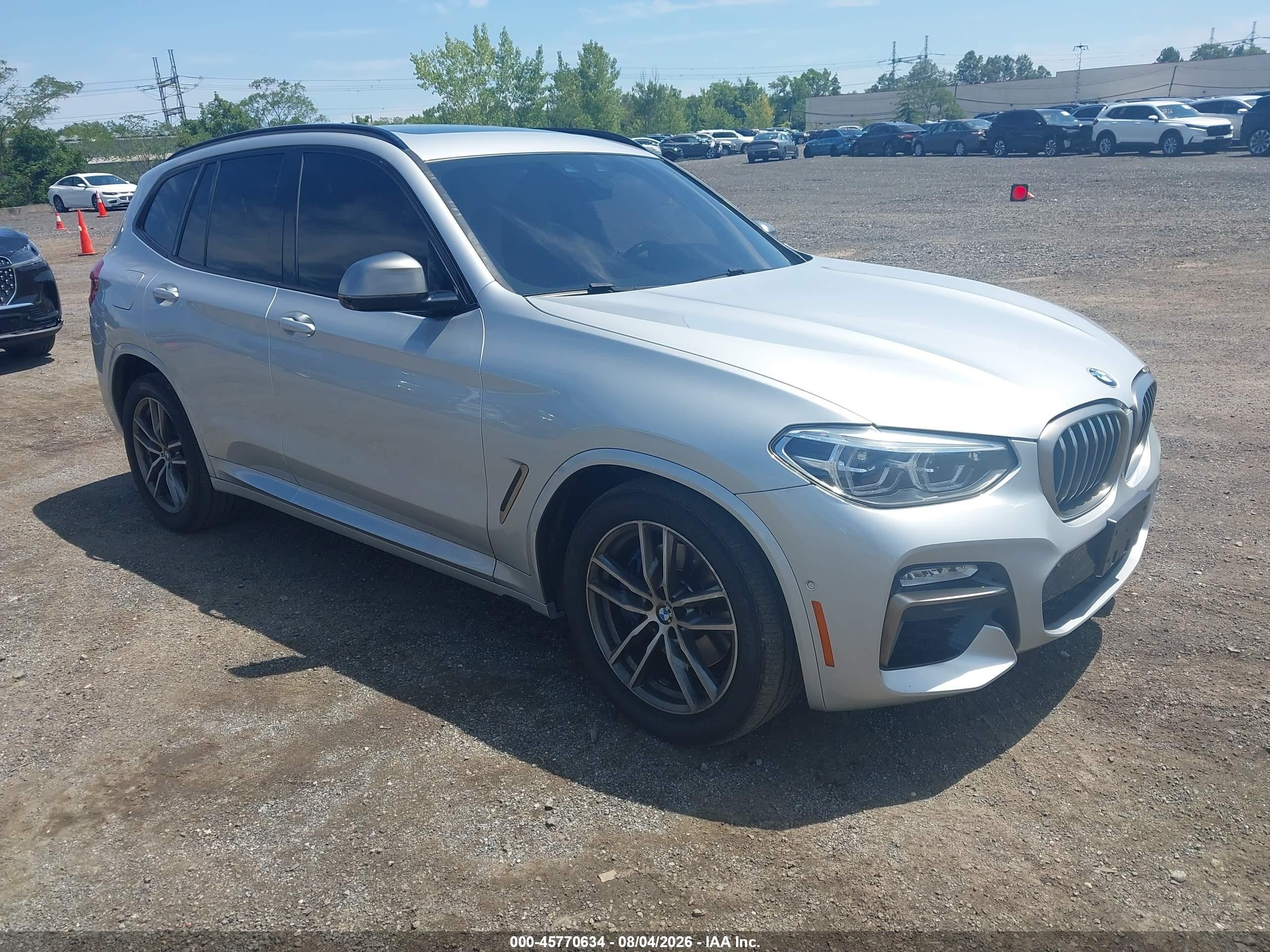 2019 BMW X3 M40i, VIN 5UXTS3C55K0Z02659 — Front end