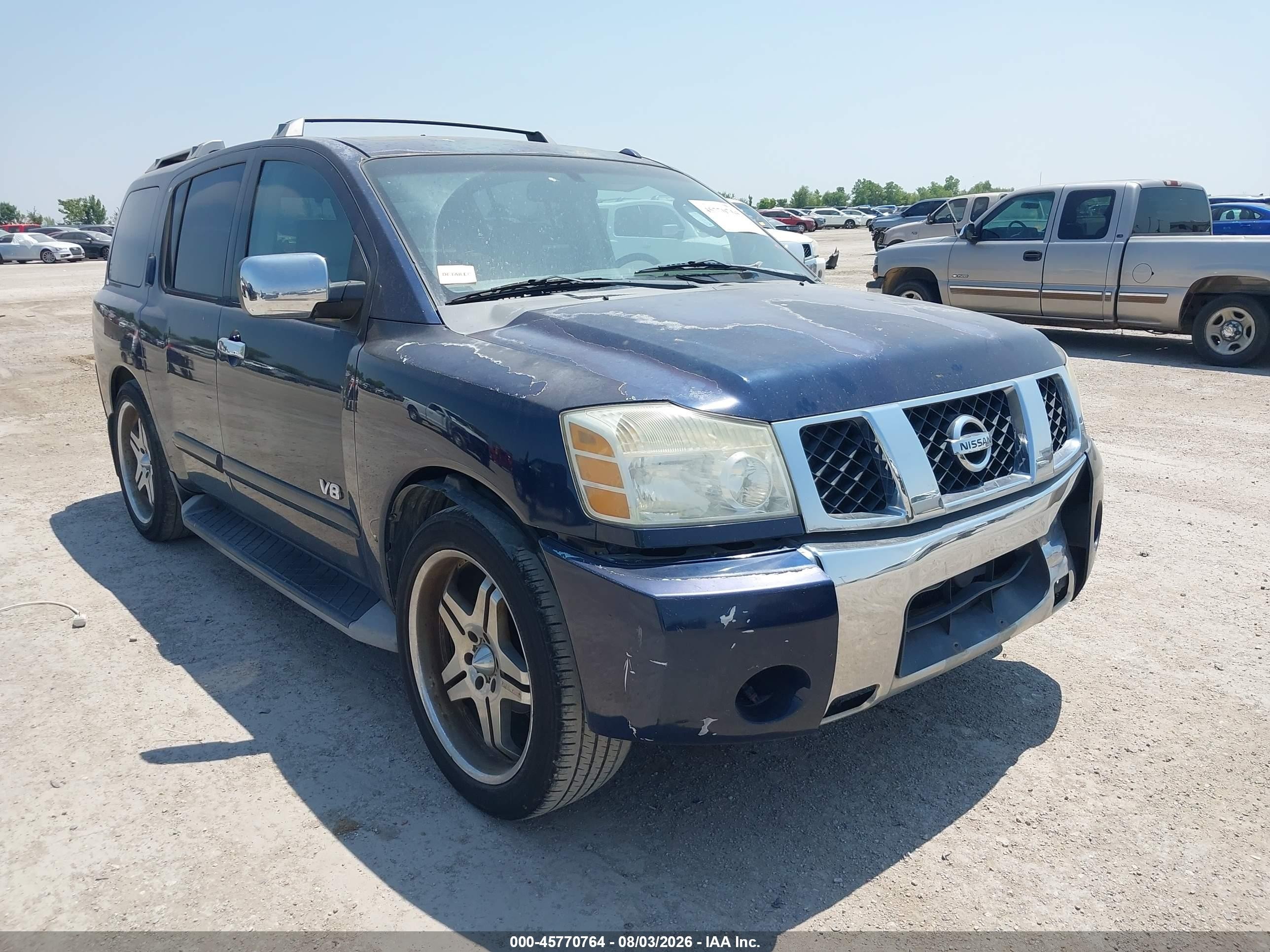 2006 Nissan Armada SE, VIN 5N1AA08A86N700970 — Normal wear