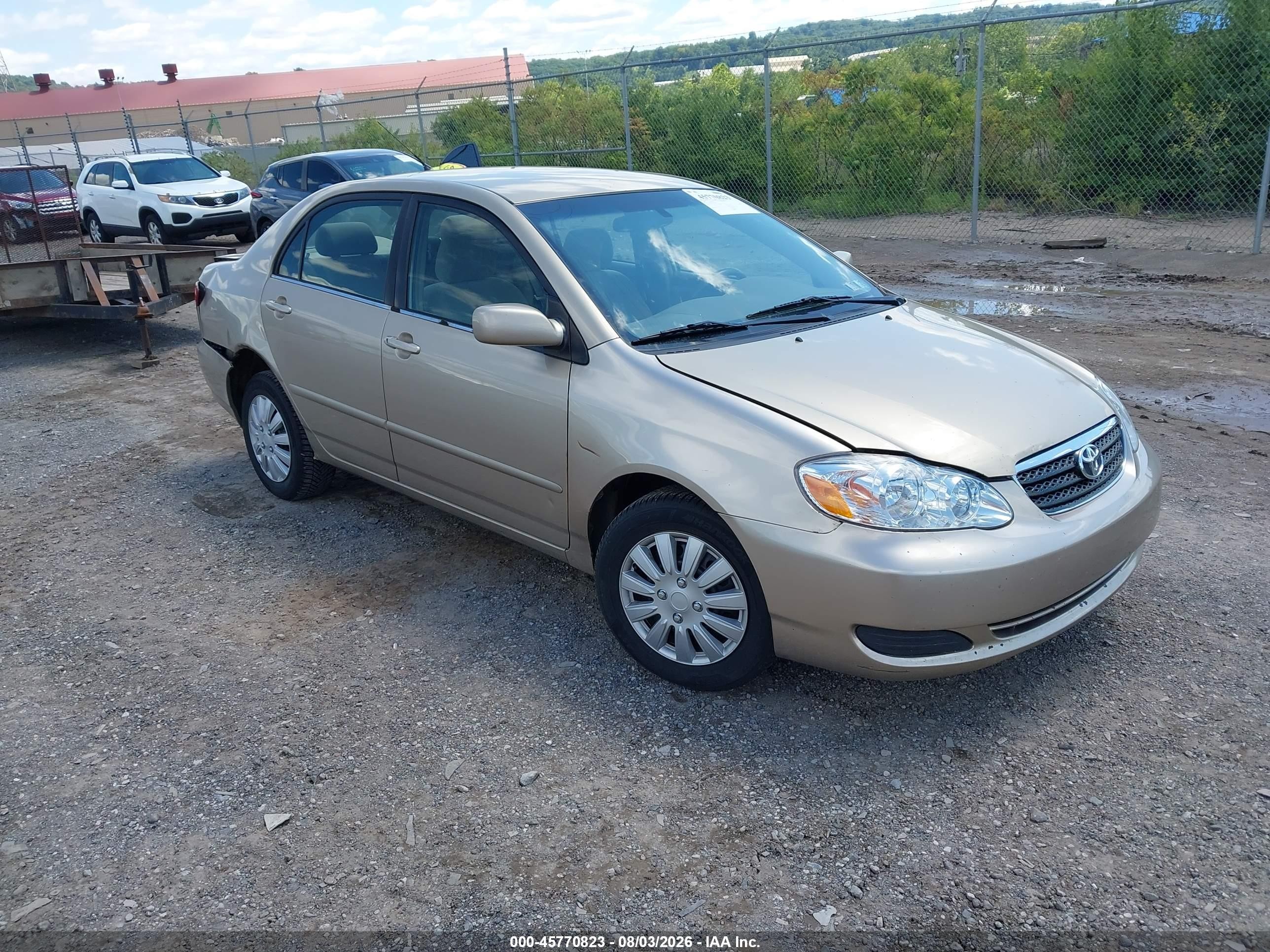 2005 Toyota Corolla S, VIN 1NXBR32E15Z366182 — Rear end