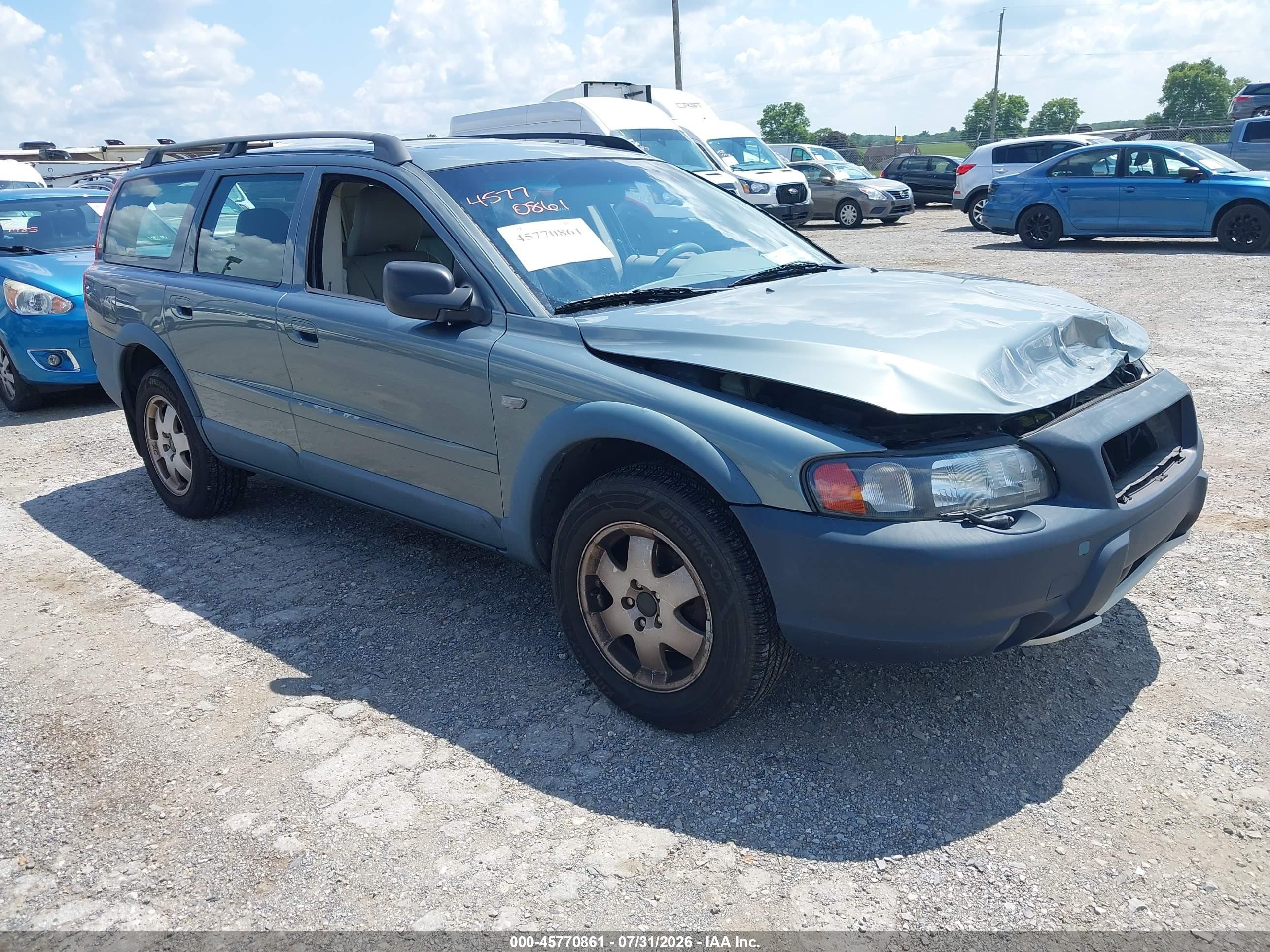 2002 Volvo V70, VIN YV1SZ58D721076597 — Front end