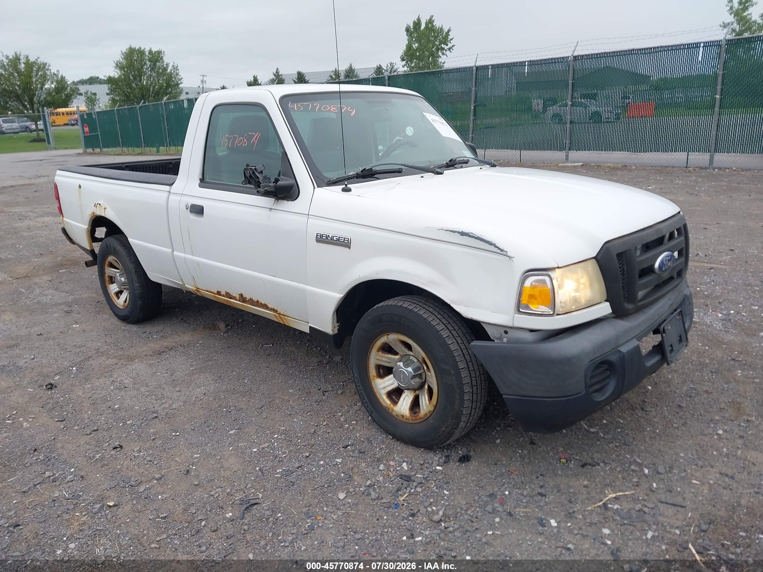 2010 Ford Ranger XL, VIN 1FTKR1ADXAPA54839 — Normal wear