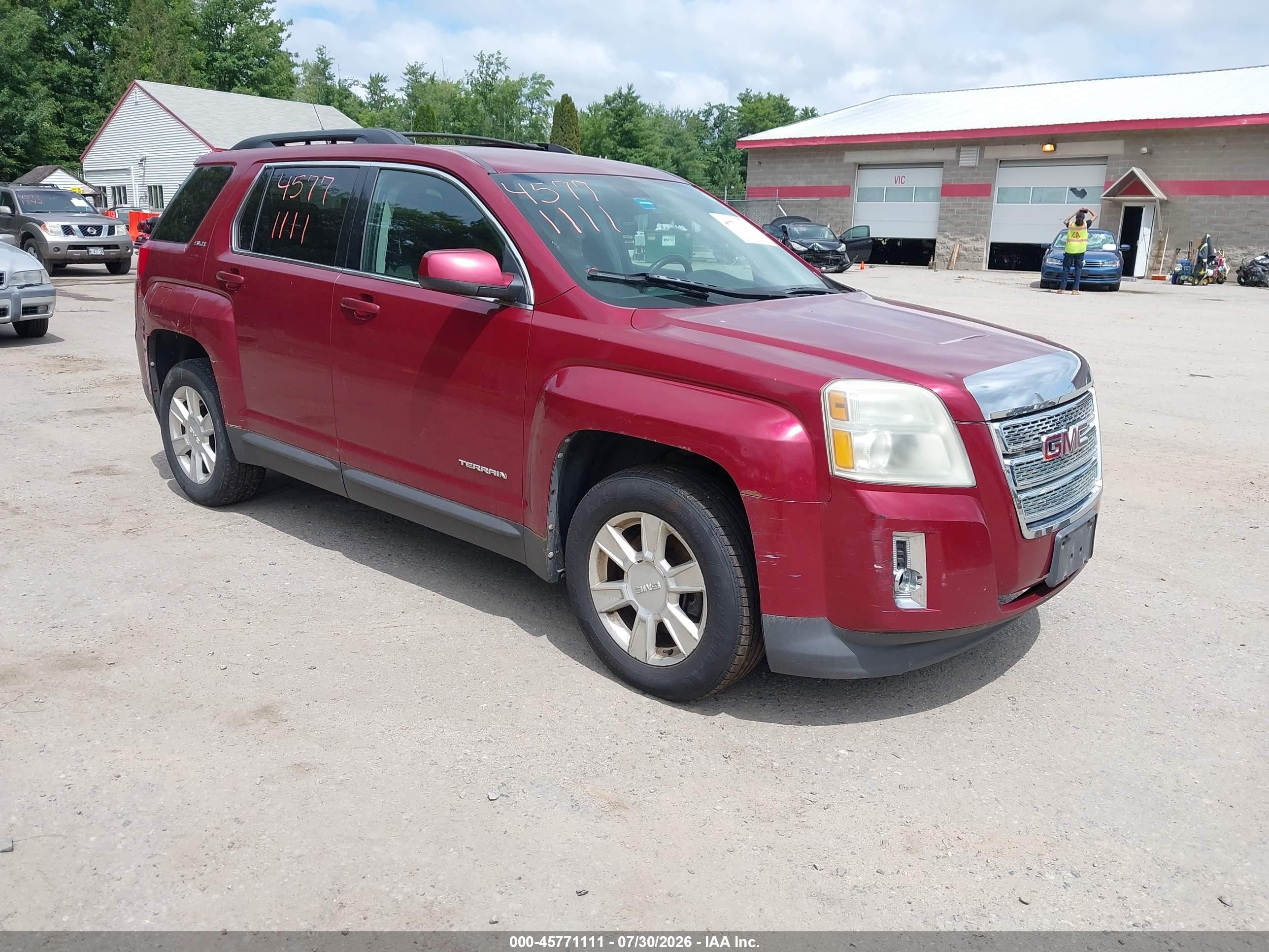 2011 GMC Terrain SLE-2, VIN 2CTFLTEC7B6388901 — Normal wear