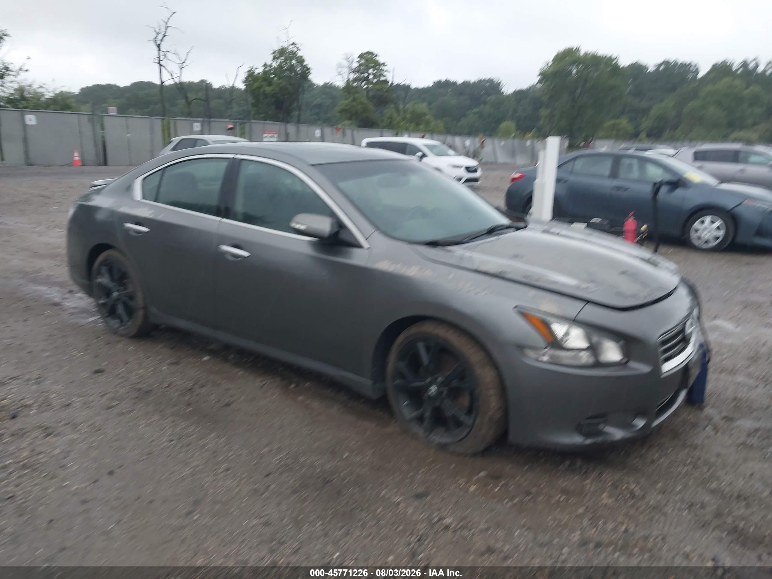 2014 Nissan Maxima SV, VIN 1N4AA5AP5EC457523 — Обычный износ