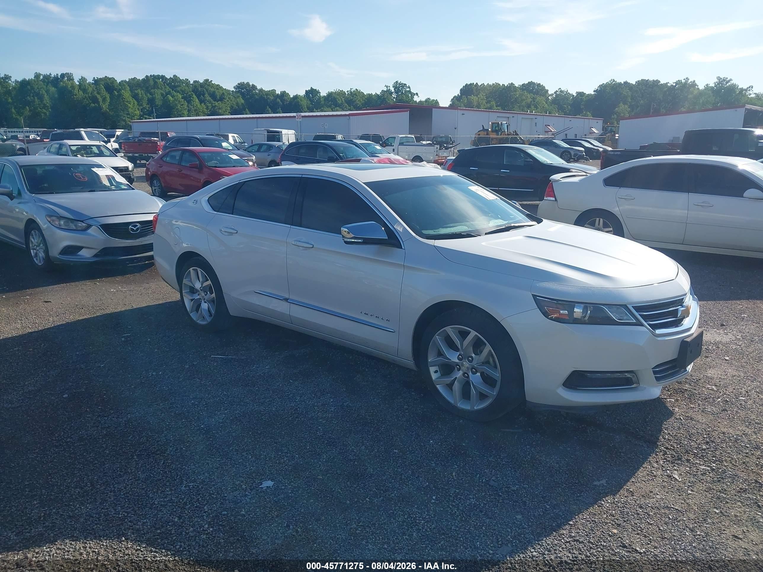 2018 Chevrolet Impala Premier, VIN 2G1125S34J9177556 — Зад