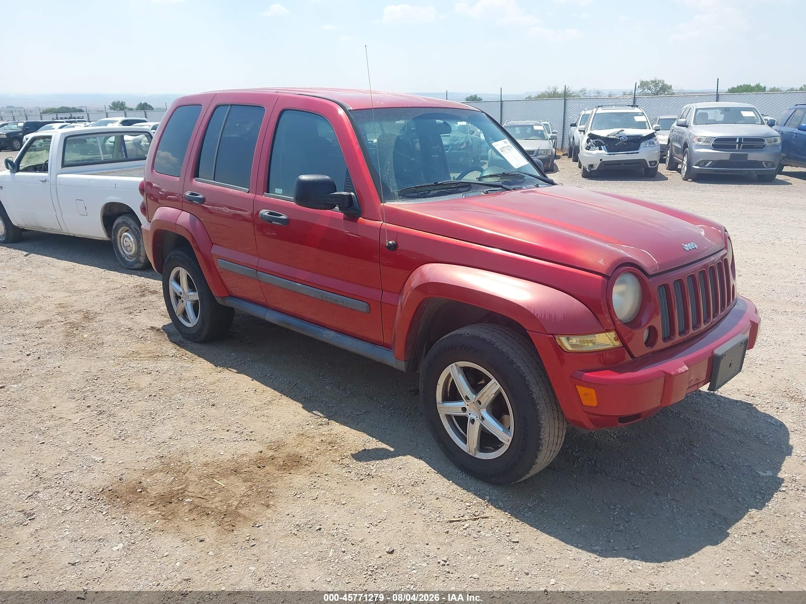 2007 Jeep Liberty Sport, VIN 1J8GK48K87W699898 — Обычный износ