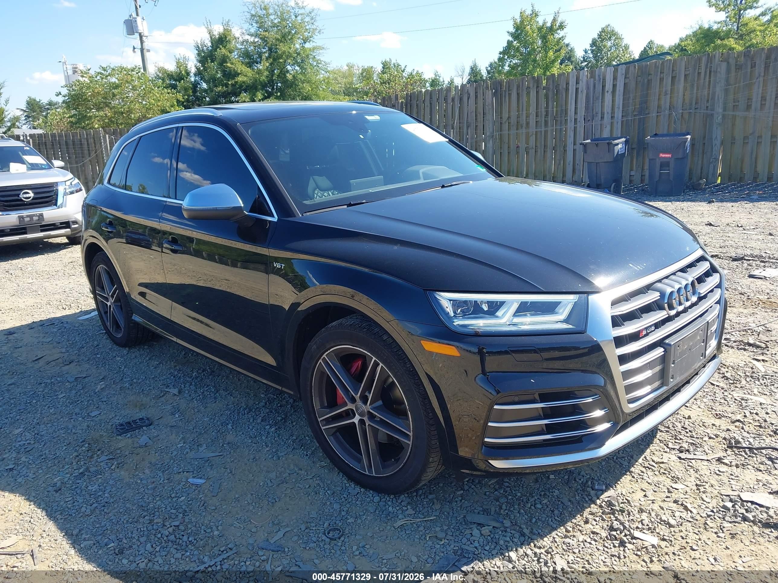 2018 Audi SQ5 Premium Plus, VIN WA1A4AFY9J2043148 — Обычный износ