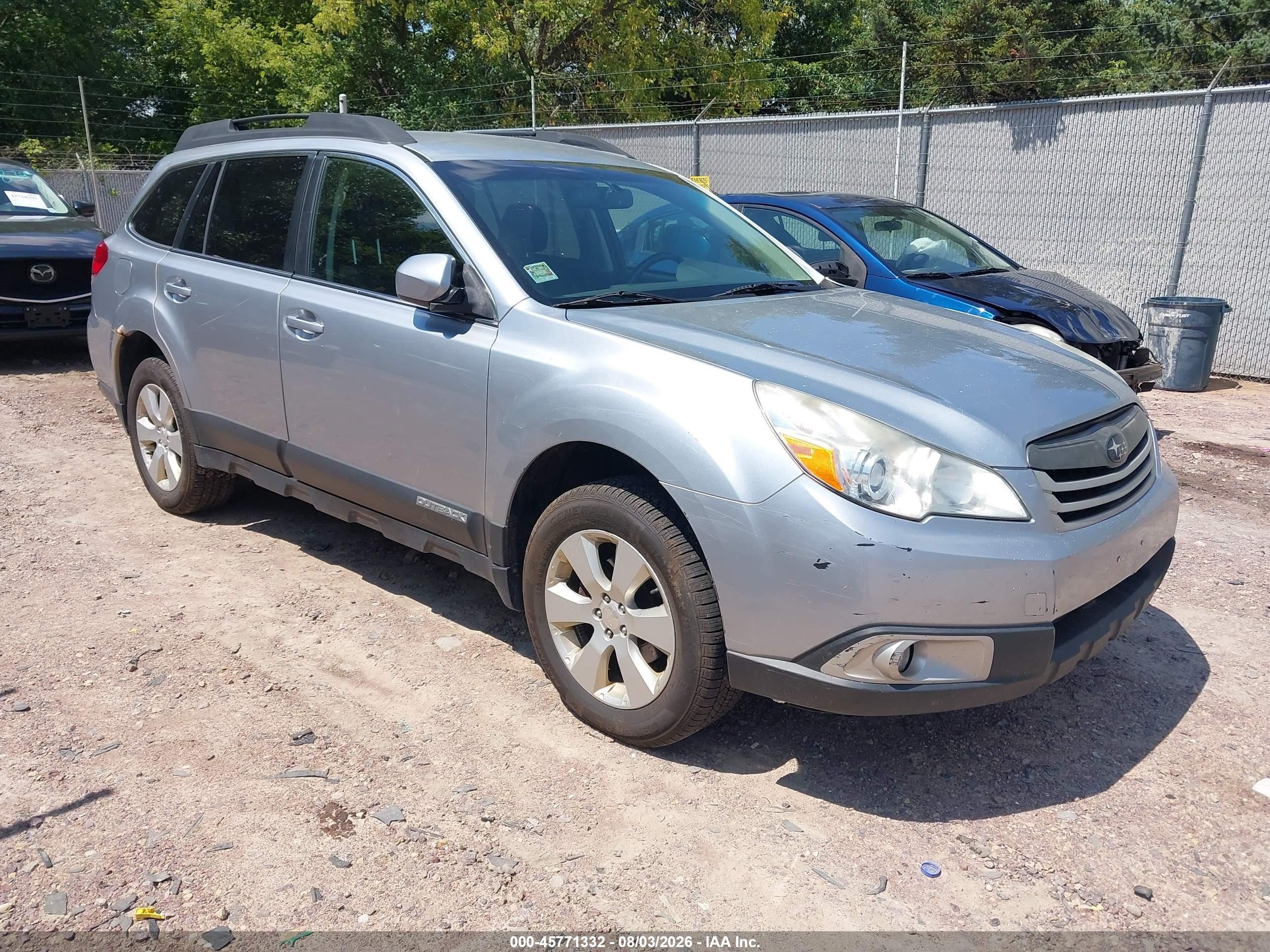 2012 Subaru Outback Prem, VIN 4S4BRCCC2C3221698 — Normal wear