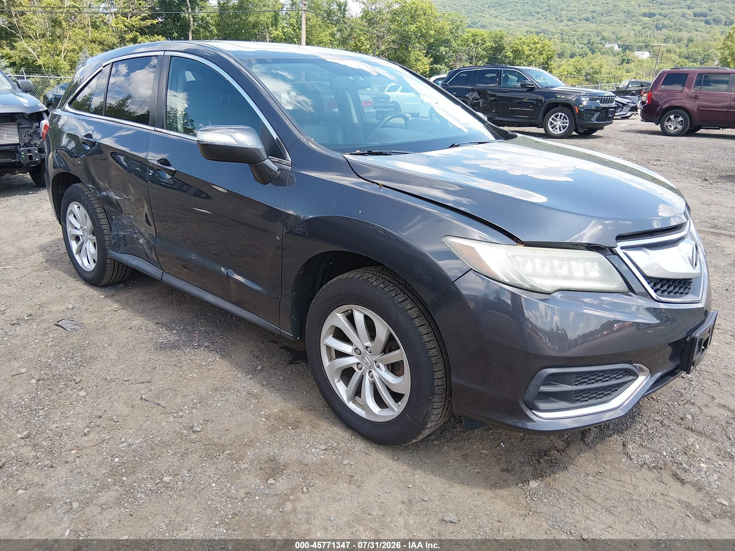 2016 Acura RDX, VIN 5J8TB4H37GL025694 — Side