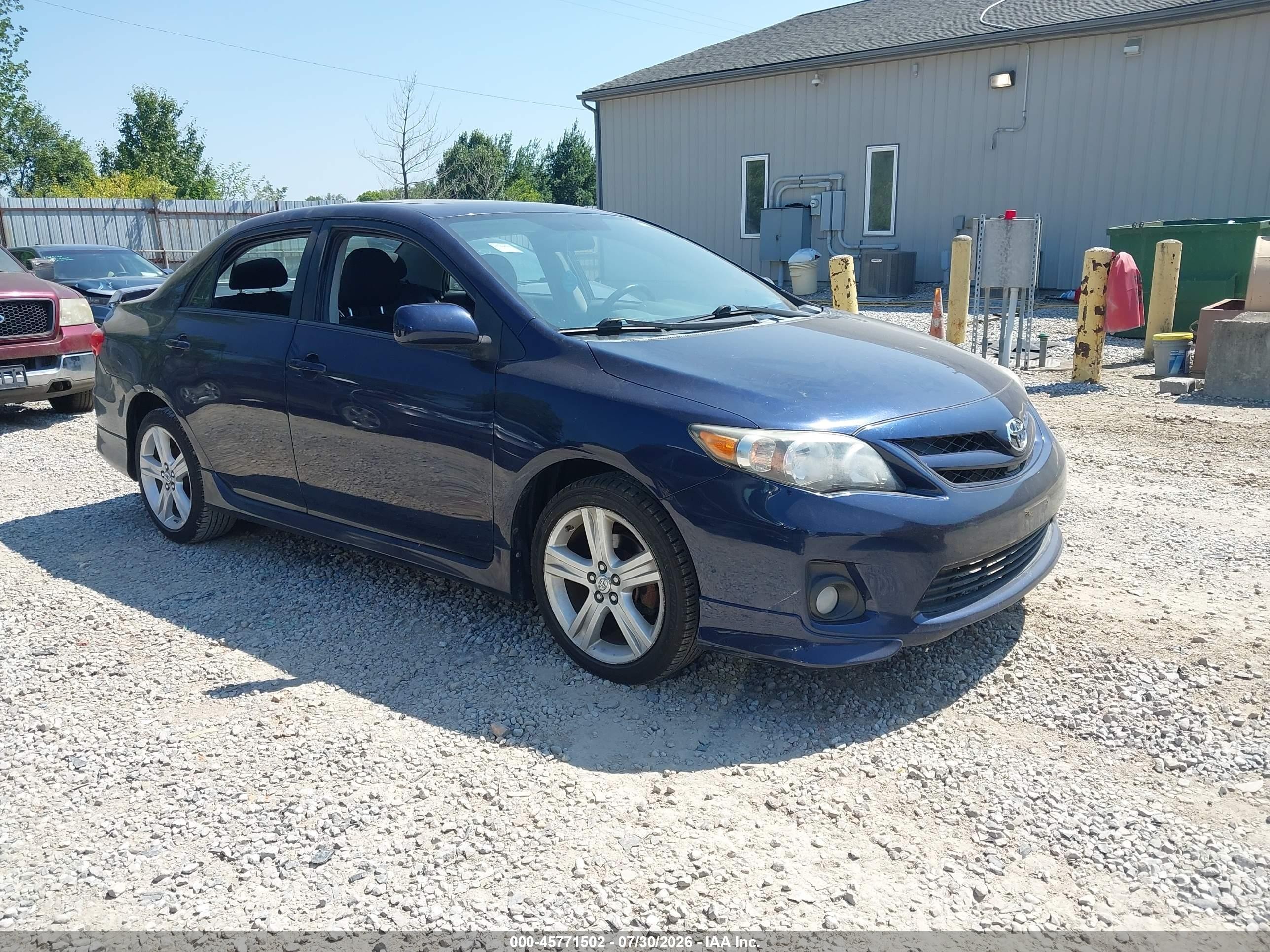 2013 Toyota Corolla S, VIN 2T1BU4EE3DC988959 — Обычный износ