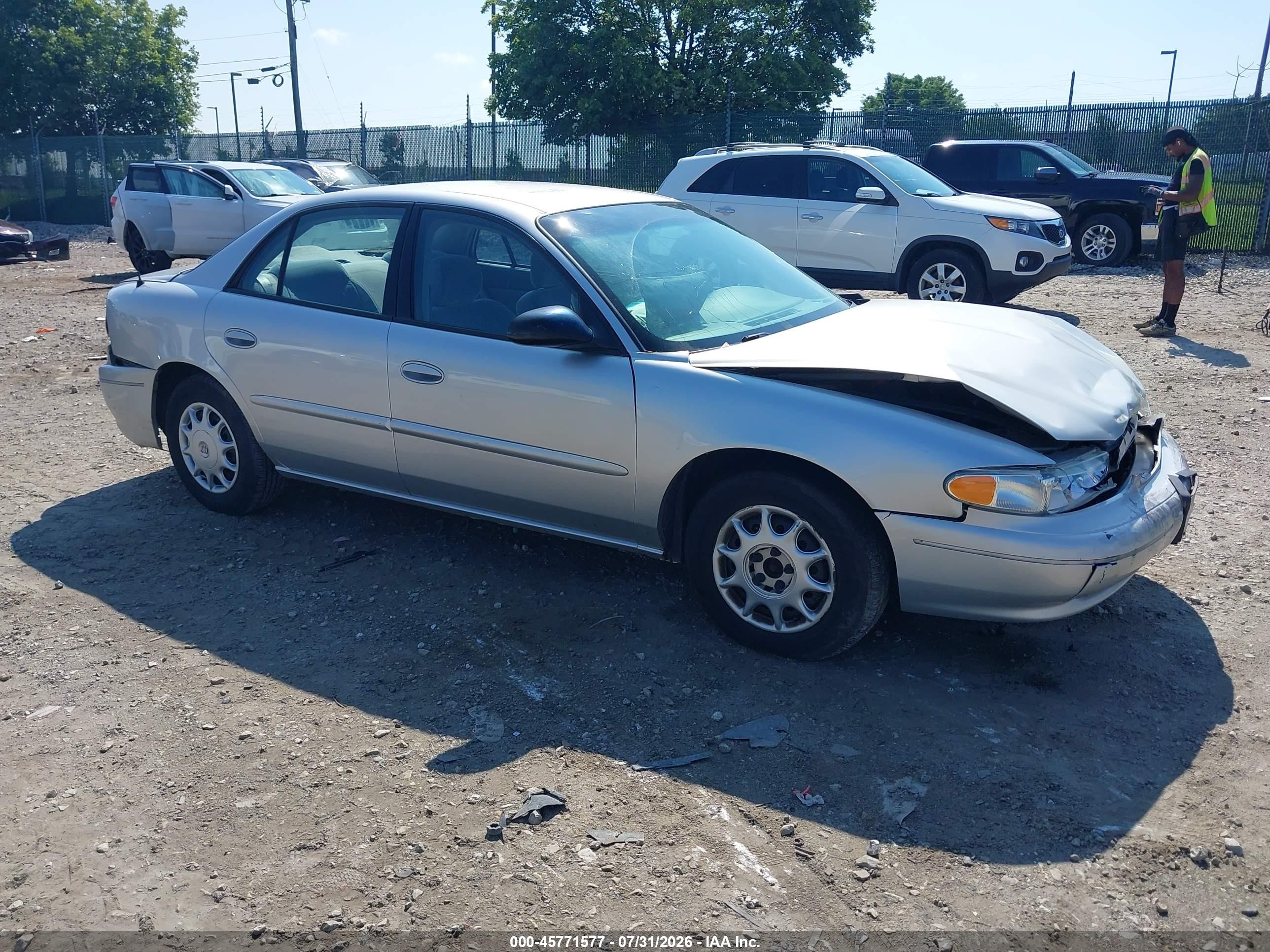 2003 Buick Century Custom, VIN 2G4WS52J331167674 — Перед