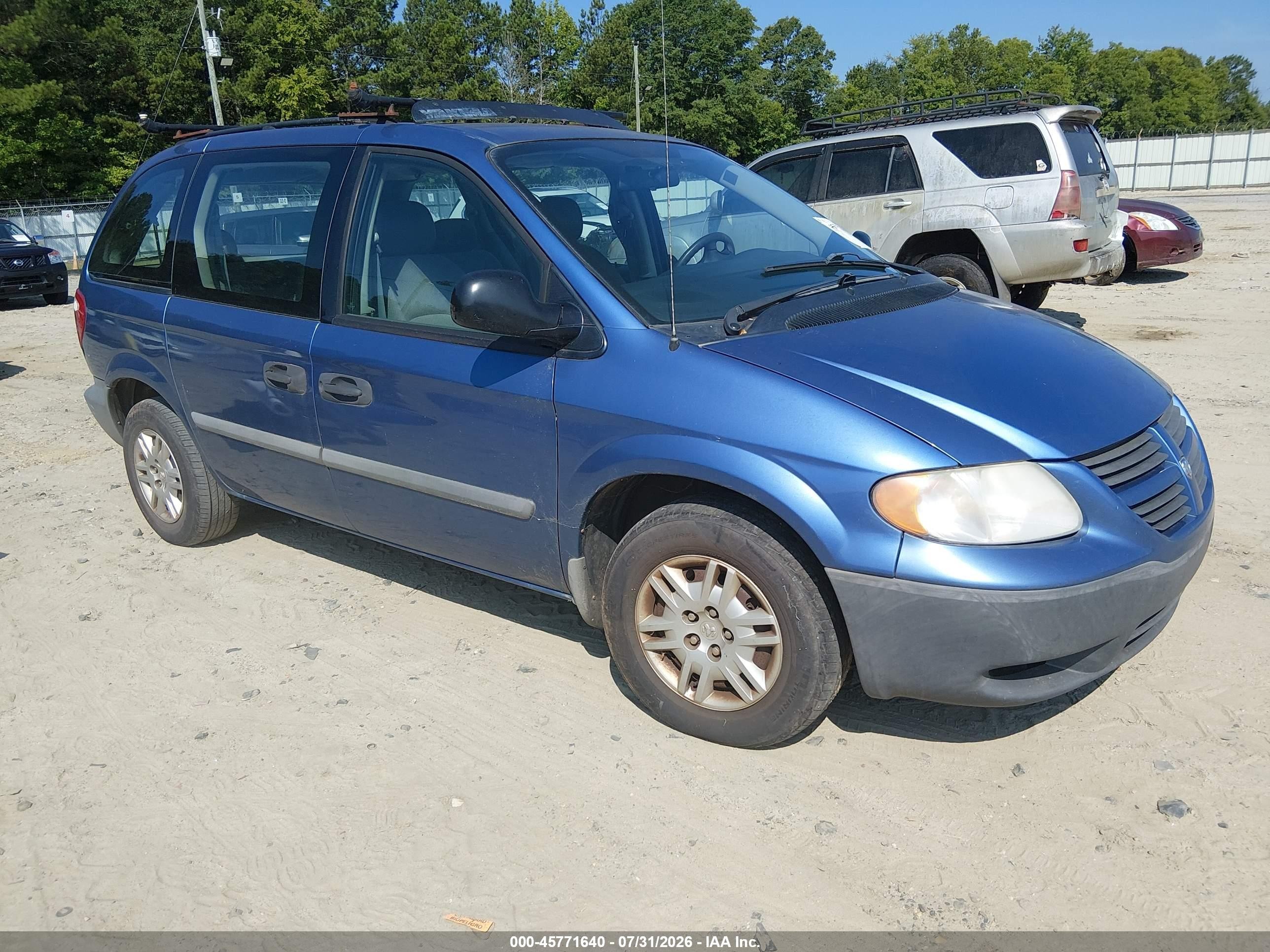 2007 Dodge Caravan SE, VIN 1D4GP25B27B155523 — Обычный износ