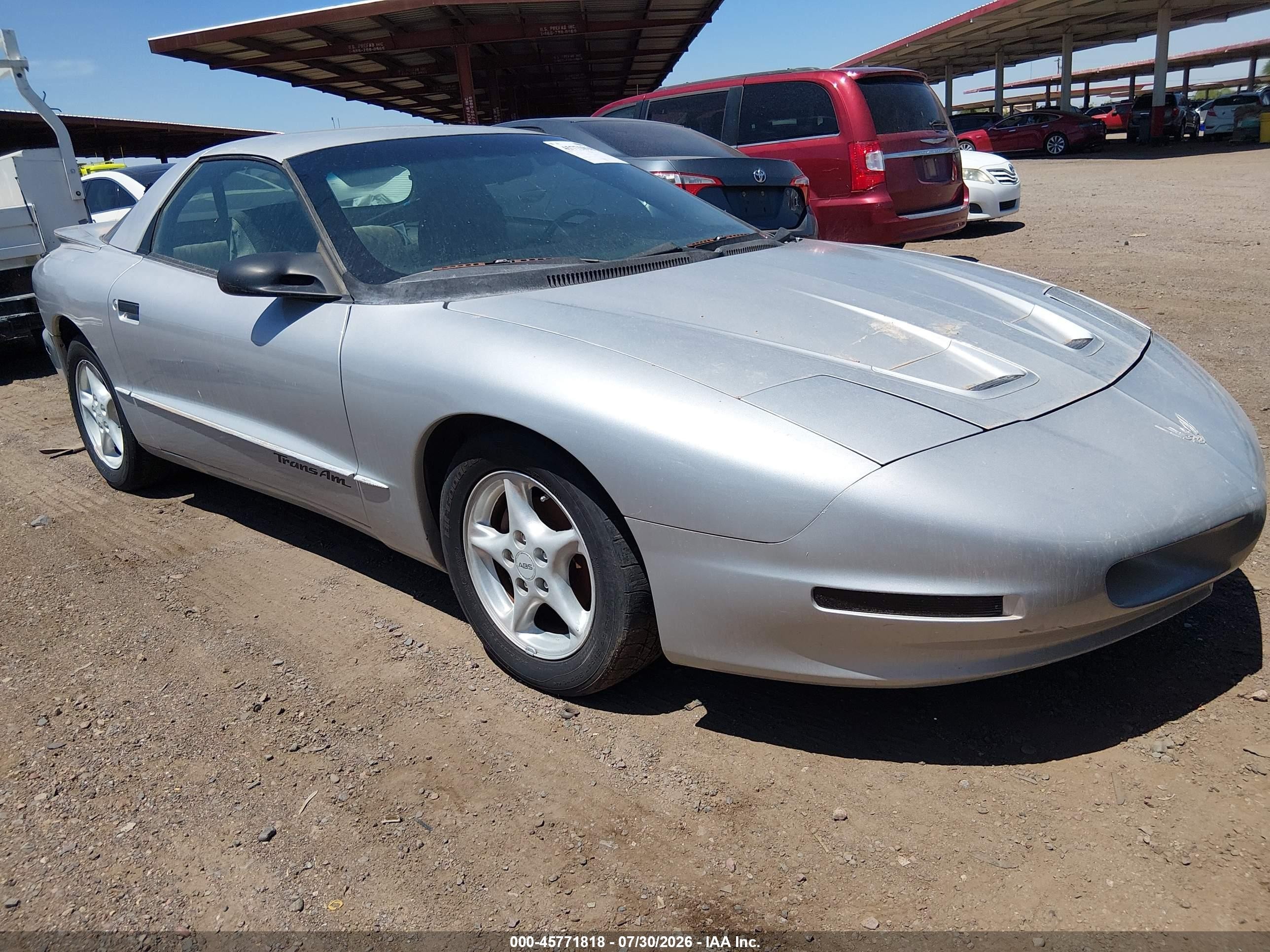 1995 Pontiac Firebird Formula, VIN 2G2FV22P8S2237052 — Normal wear