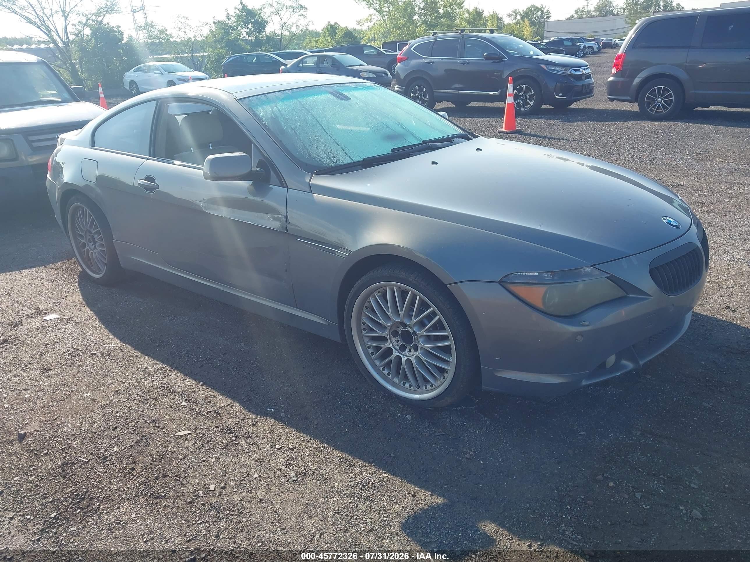 2007 BMW 6 Series 650i, VIN WBAEH13587CR52732 — Normal wear