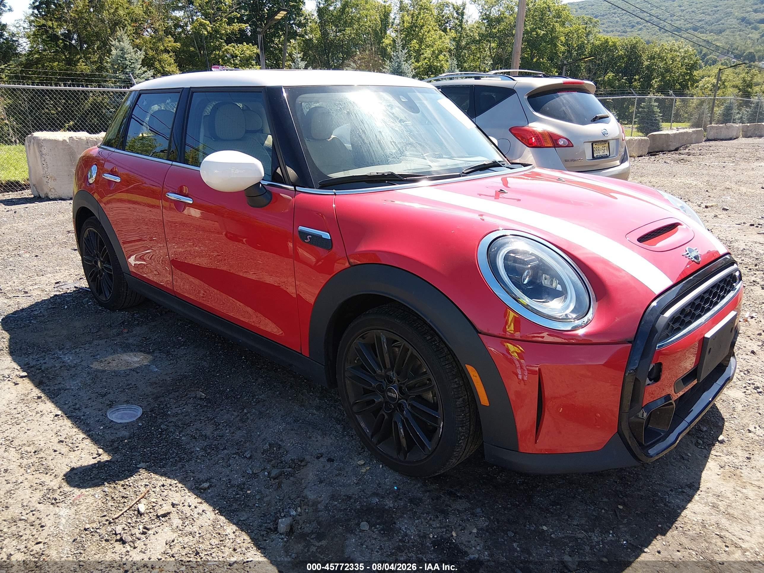 2022 MINI Hardtop 4 Door Cooper S, VIN WMW53DK05N2R65074 — Water / flood