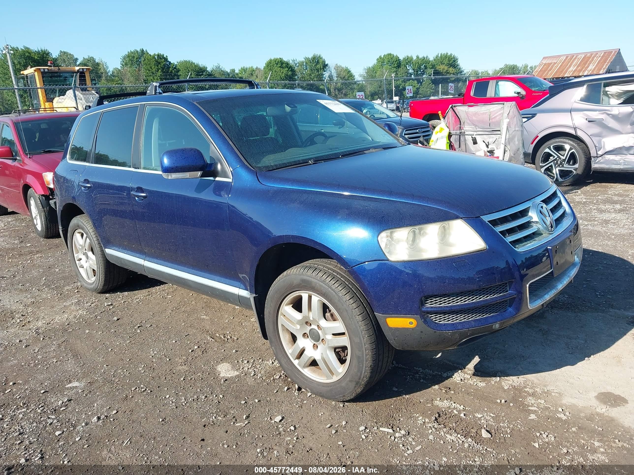 2004 Volkswagen Touareg, VIN WVGCM67L64D013611 — Бок