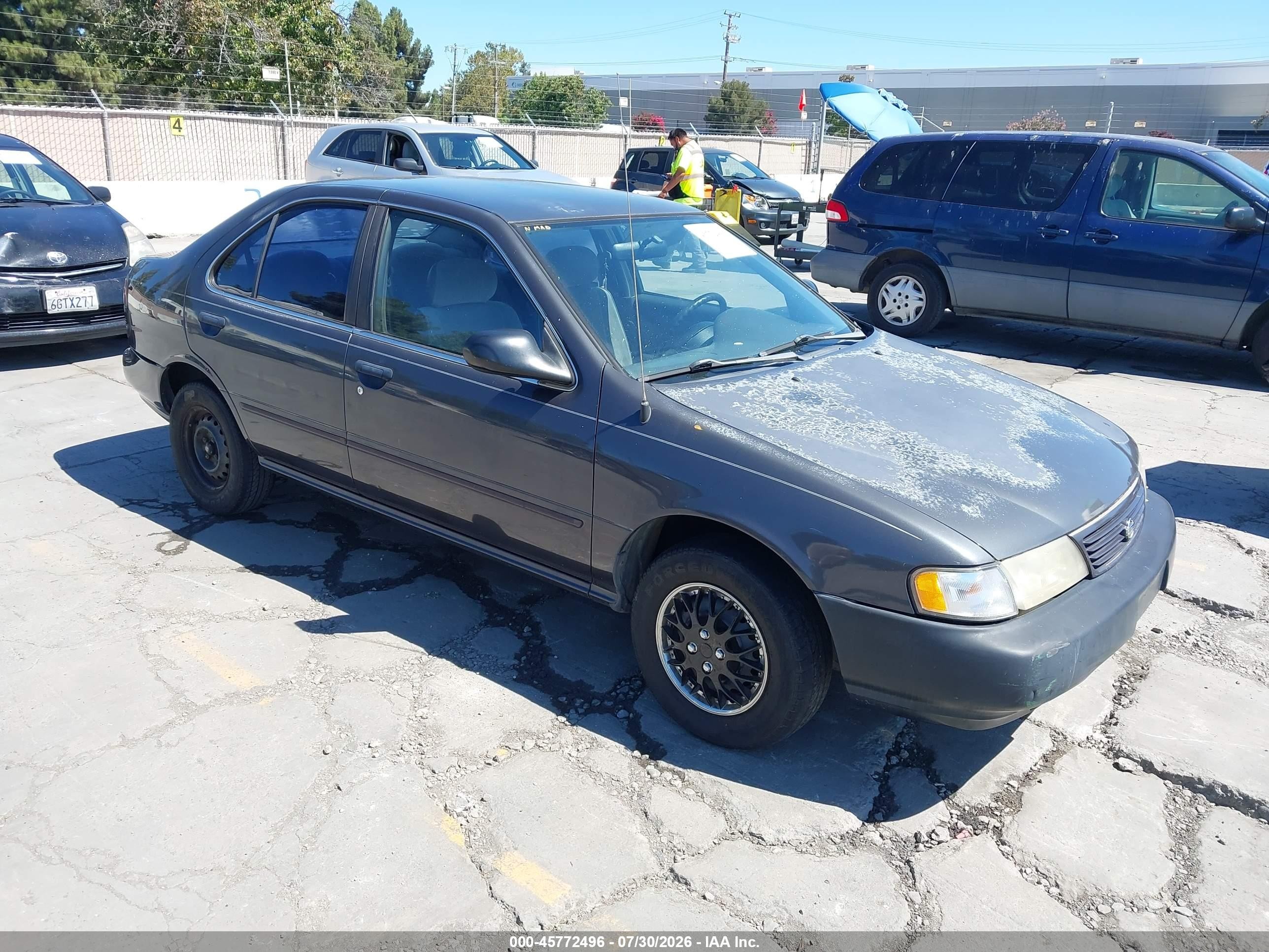 1997 Nissan Sentra XE, VIN 1N4AB41D0VC774896 — Normal wear