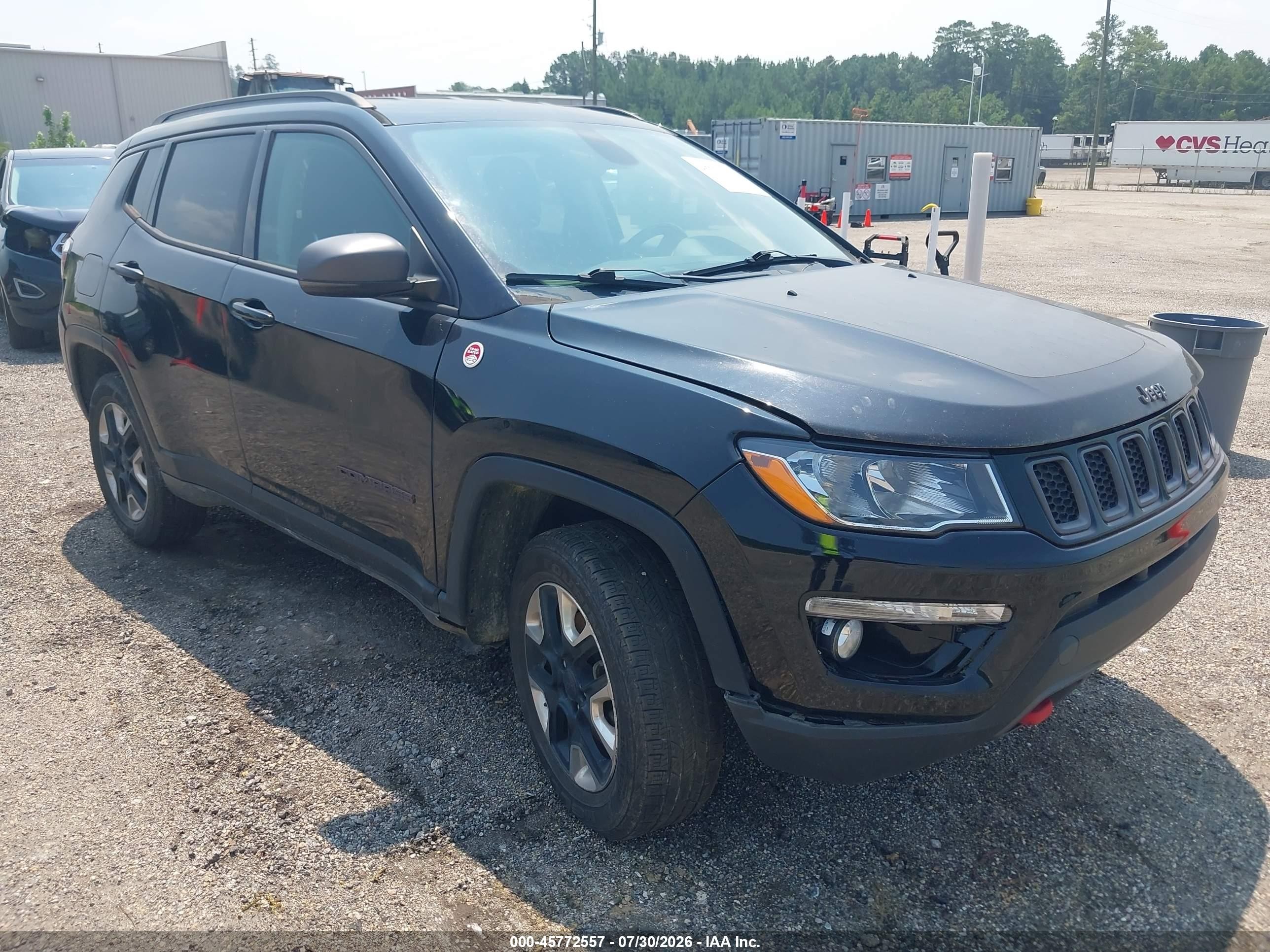 2018 Jeep Compass Trailhawk, VIN 3C4NJDDB6JT223783 — Normal wear