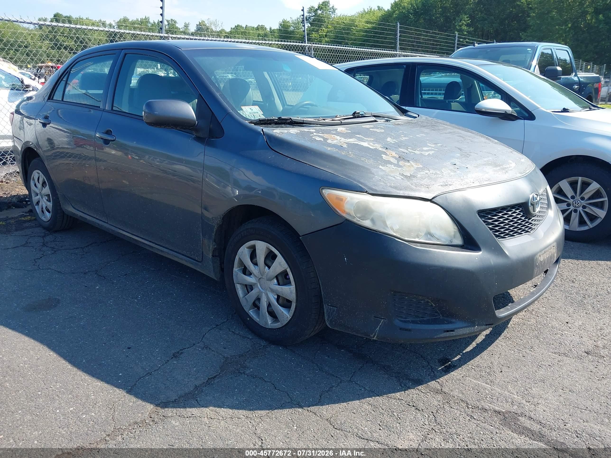 2010 Toyota Corolla LE, VIN 2T1BU4EE2AC321022 — Normal wear
