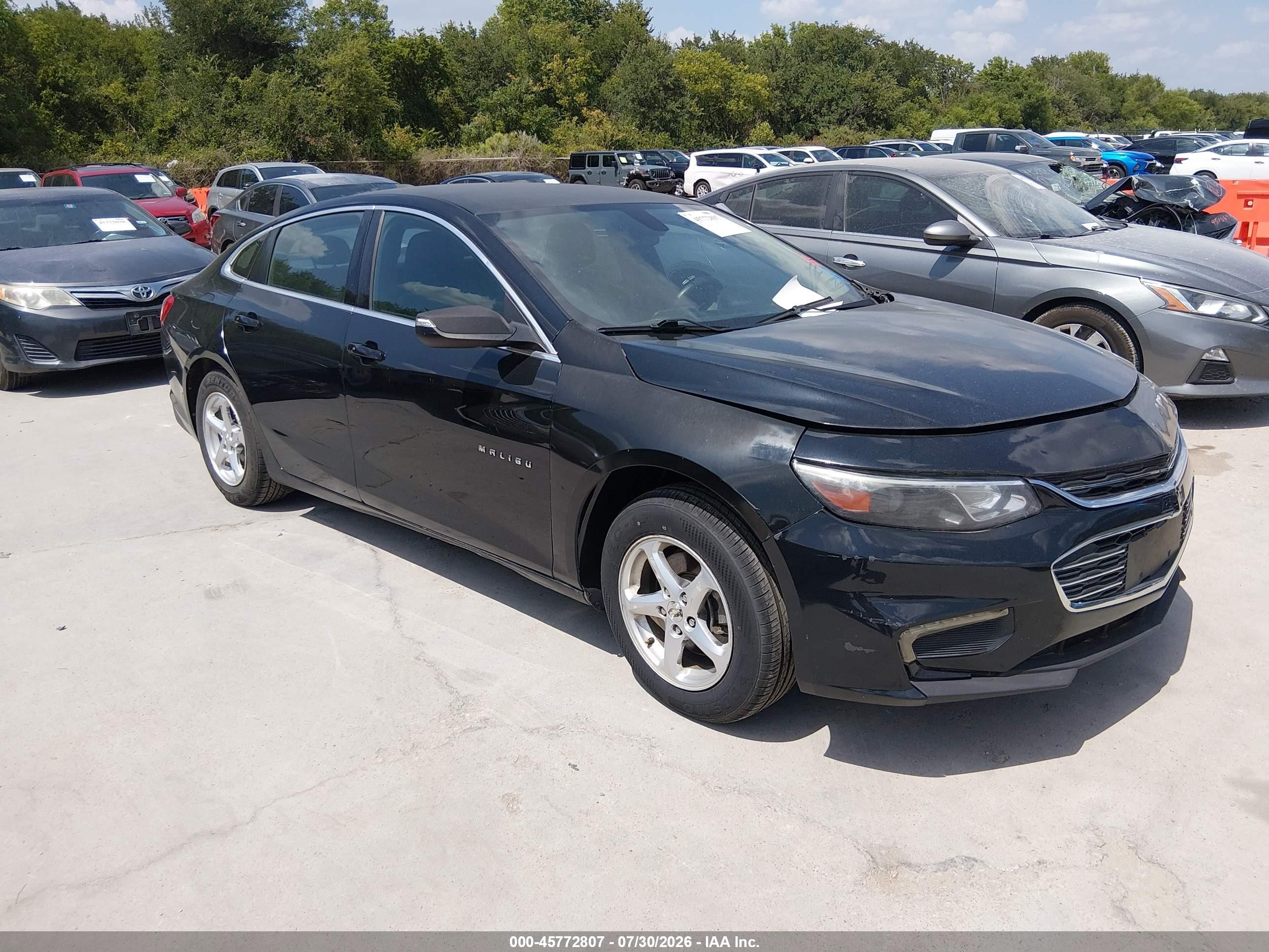 2017 Chevrolet Malibu LS, VIN 1G1ZB5ST5HF240412 — Normal wear