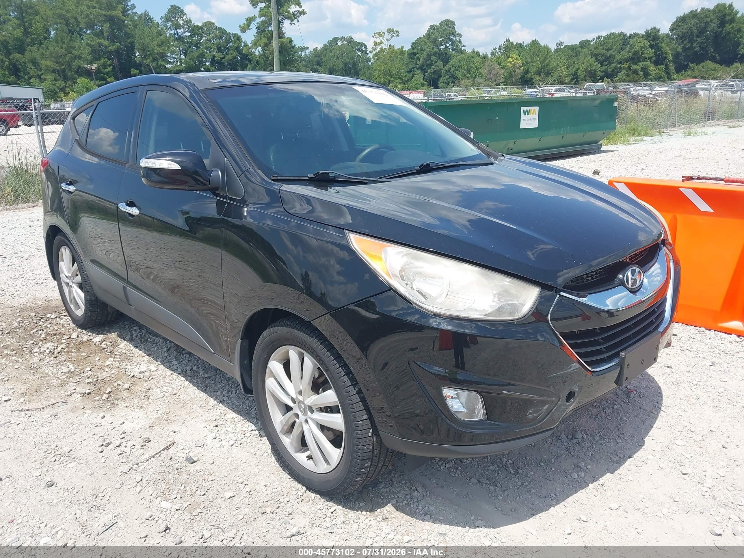 2012 Hyundai Tucson GLS, VIN KM8JUCAC5CU378438 — Normal wear