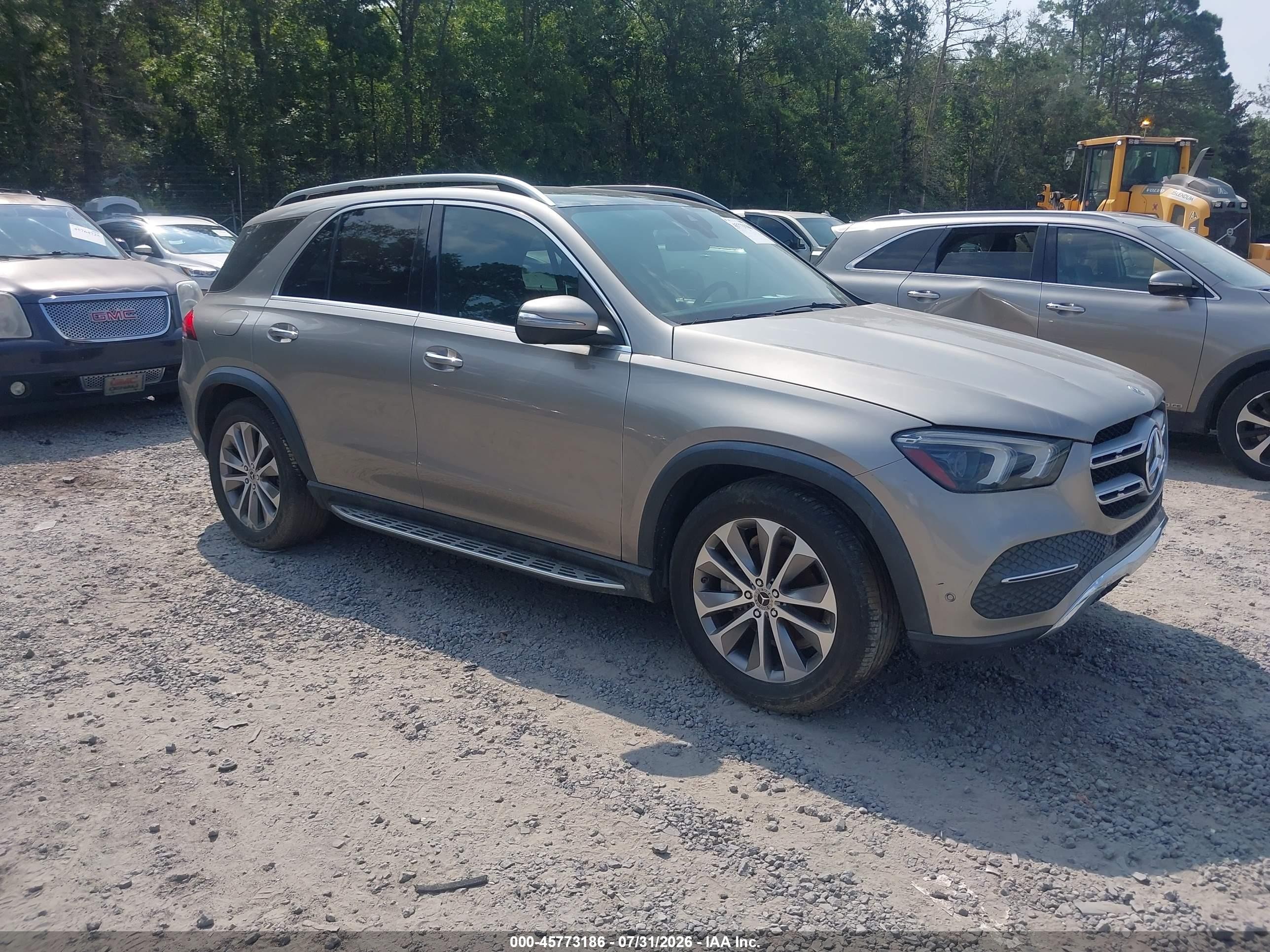 2020 Mercedes-Benz GLE 350, VIN 4JGFB4KB7LA058773 — Normal wear