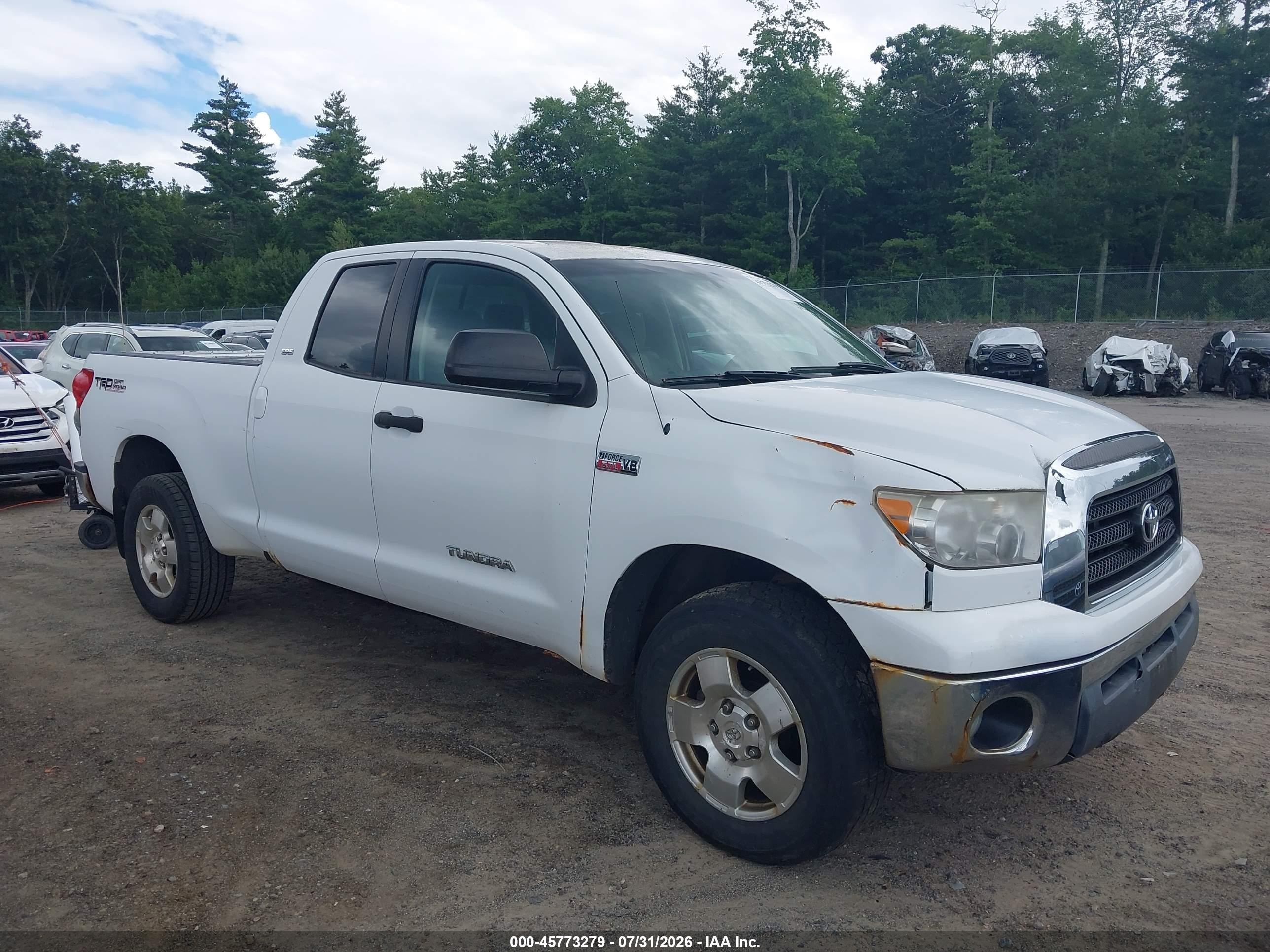 2008 Toyota Tundra SR5, VIN 5TFBV54188X055714 — Normal wear