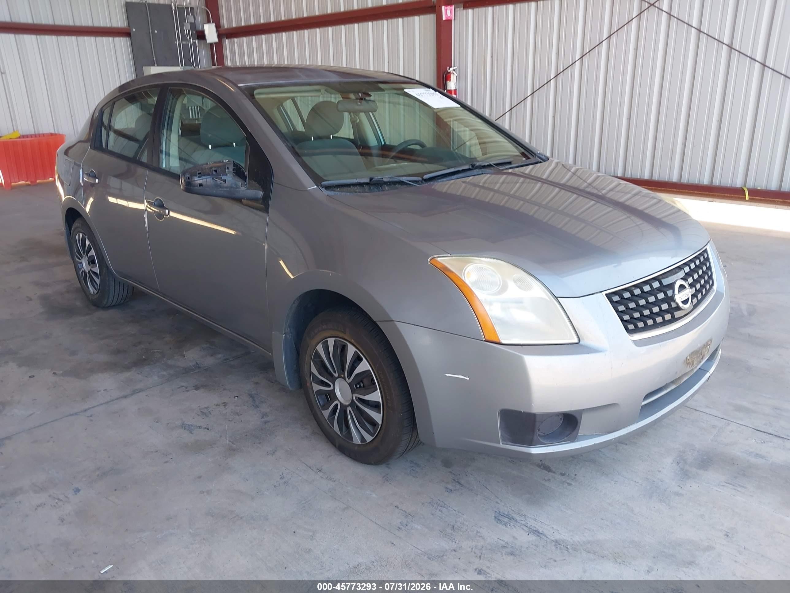 2007 Nissan Sentra S, VIN 3N1AB61E07L708065 — Normal wear