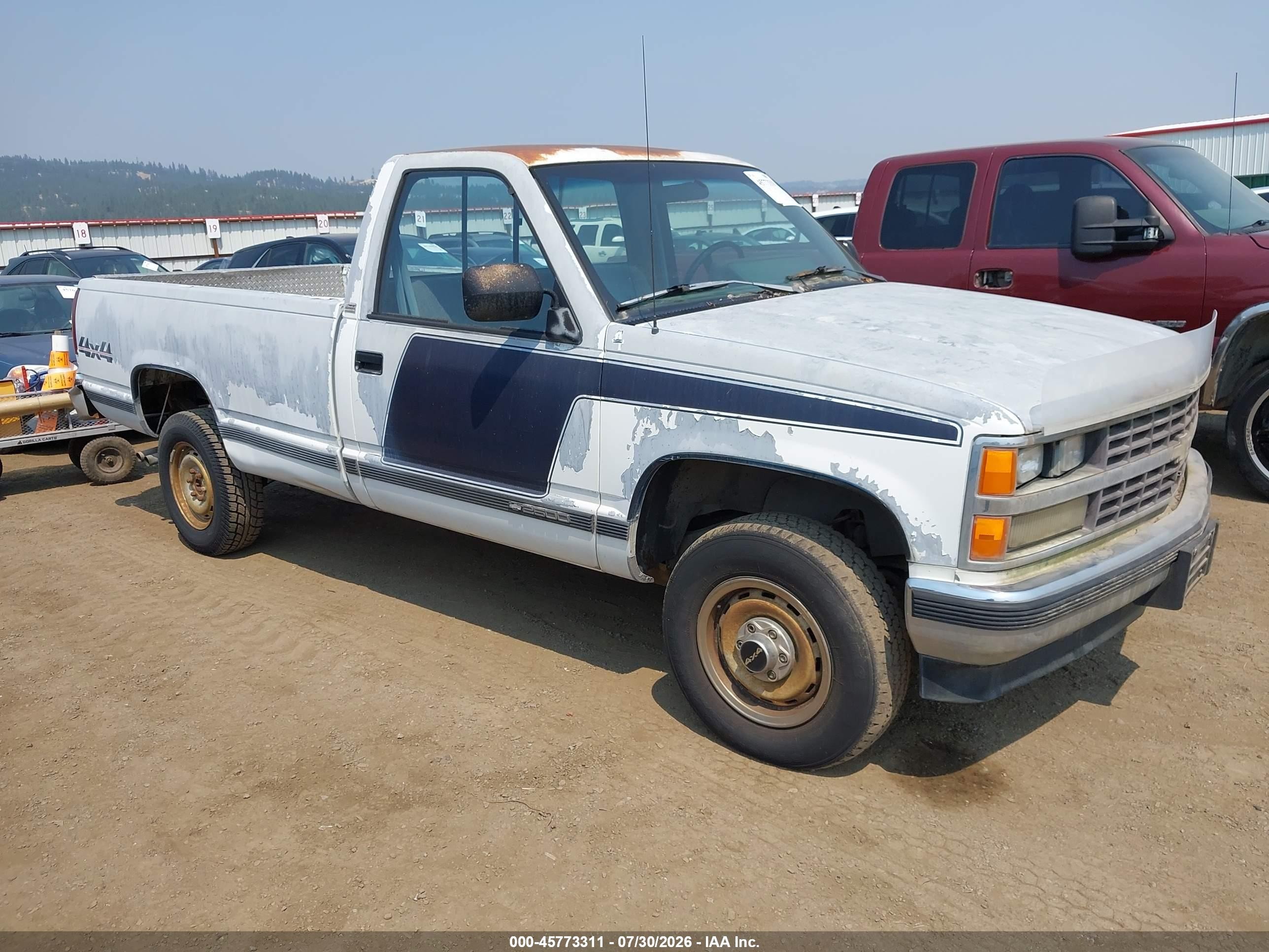 1989 Chevrolet Silverado 2500, VIN 1GCFK24K3KE179491 — Normal wear