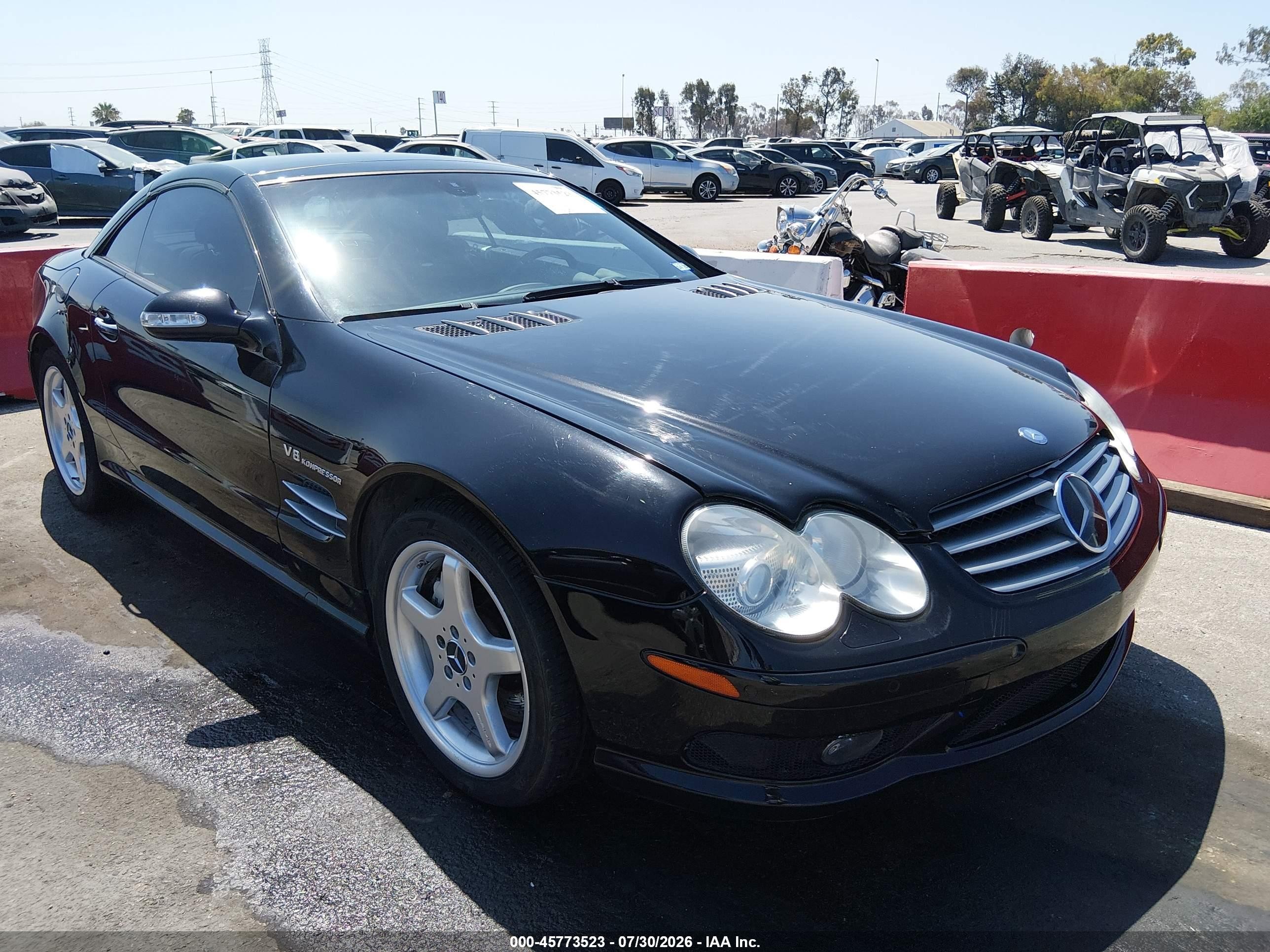 2003 Mercedes-Benz SL 55/63 AMG, VIN WDBSK74F83F056214 — Normal wear