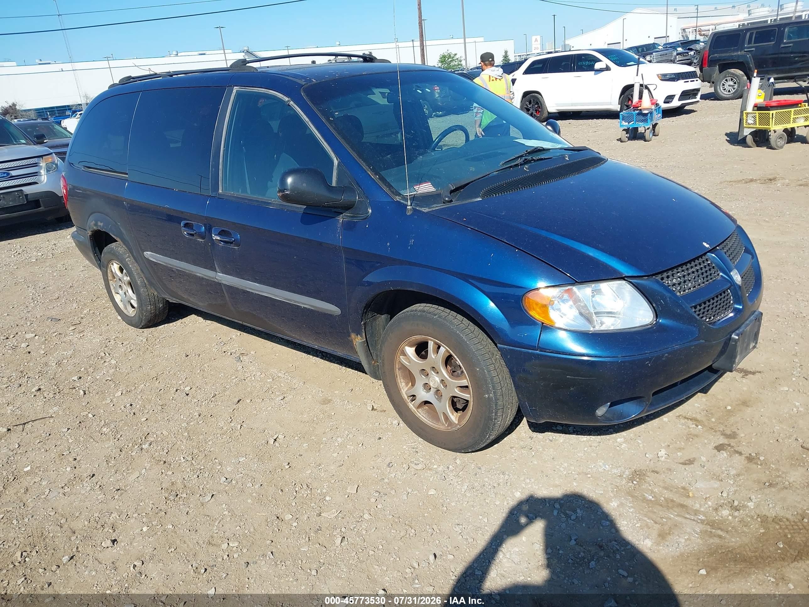 2003 Dodge Caravan Sport, VIN 2D4GP44L93R176192 — Обычный износ