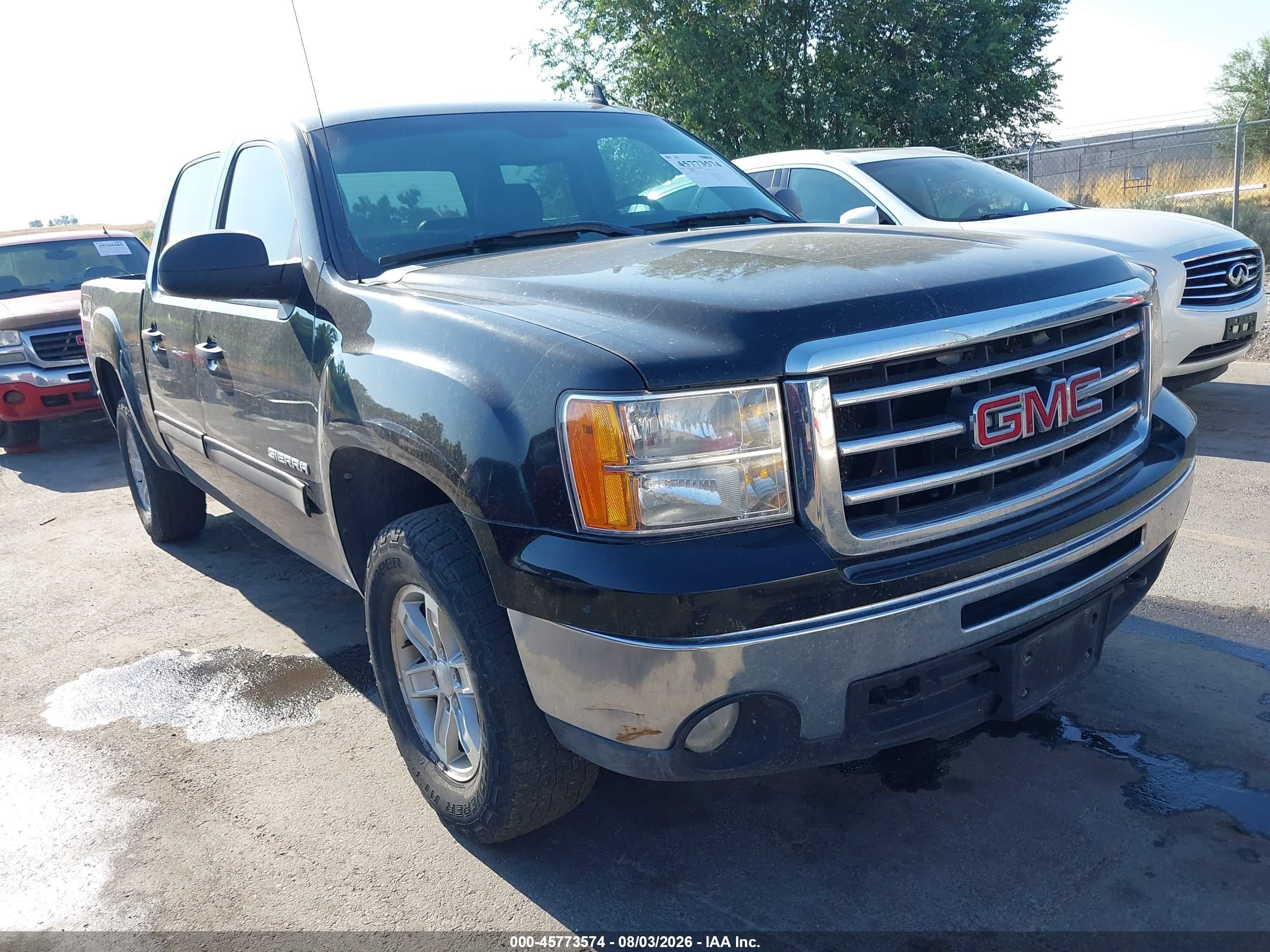 2012 GMC Sierra 1500 SLE, VIN 3GTU2VE26CG120033 — Rear end
