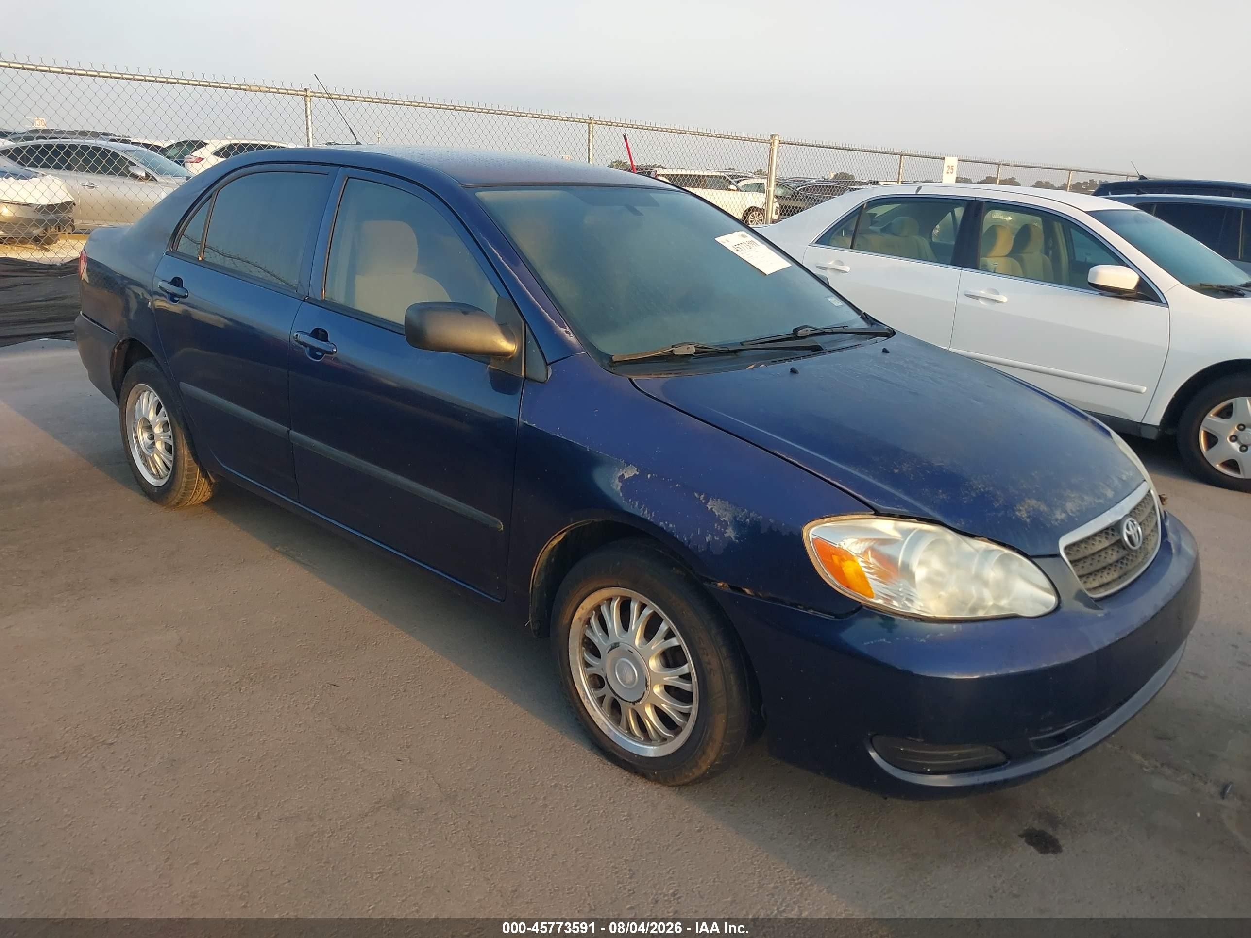2008 Toyota Corolla CE, VIN 1NXBR32E58Z005462 — Normal wear
